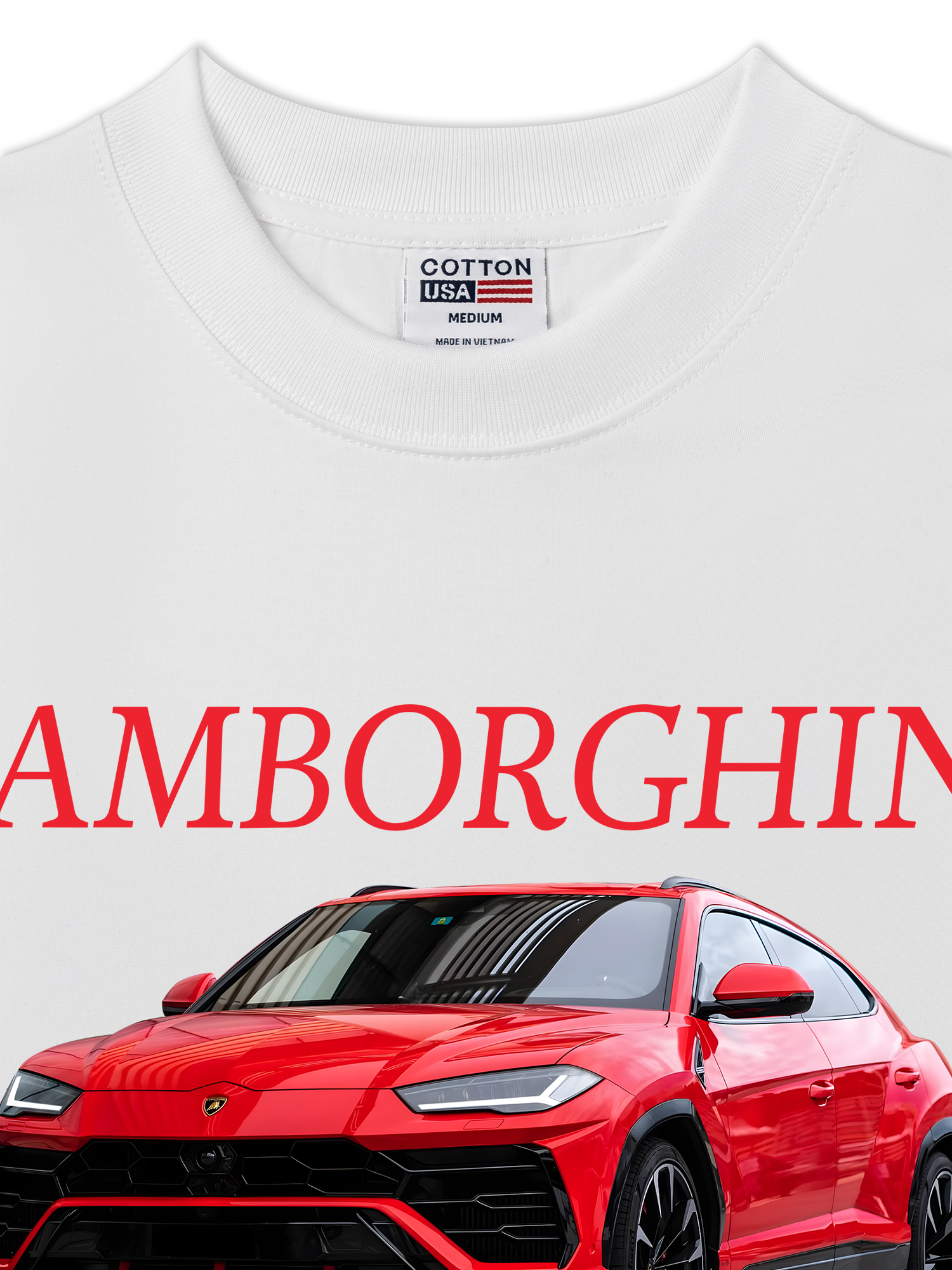 Áo Thun Relaxed Fit Lamborghini Urus Red