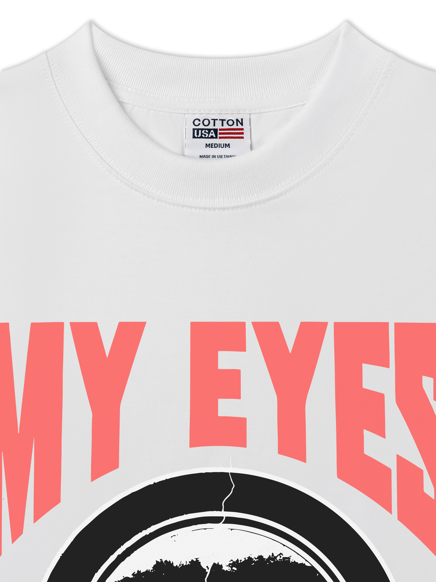 Áo Thun Relaxed Fit Rapper Travis Scott My Eyes