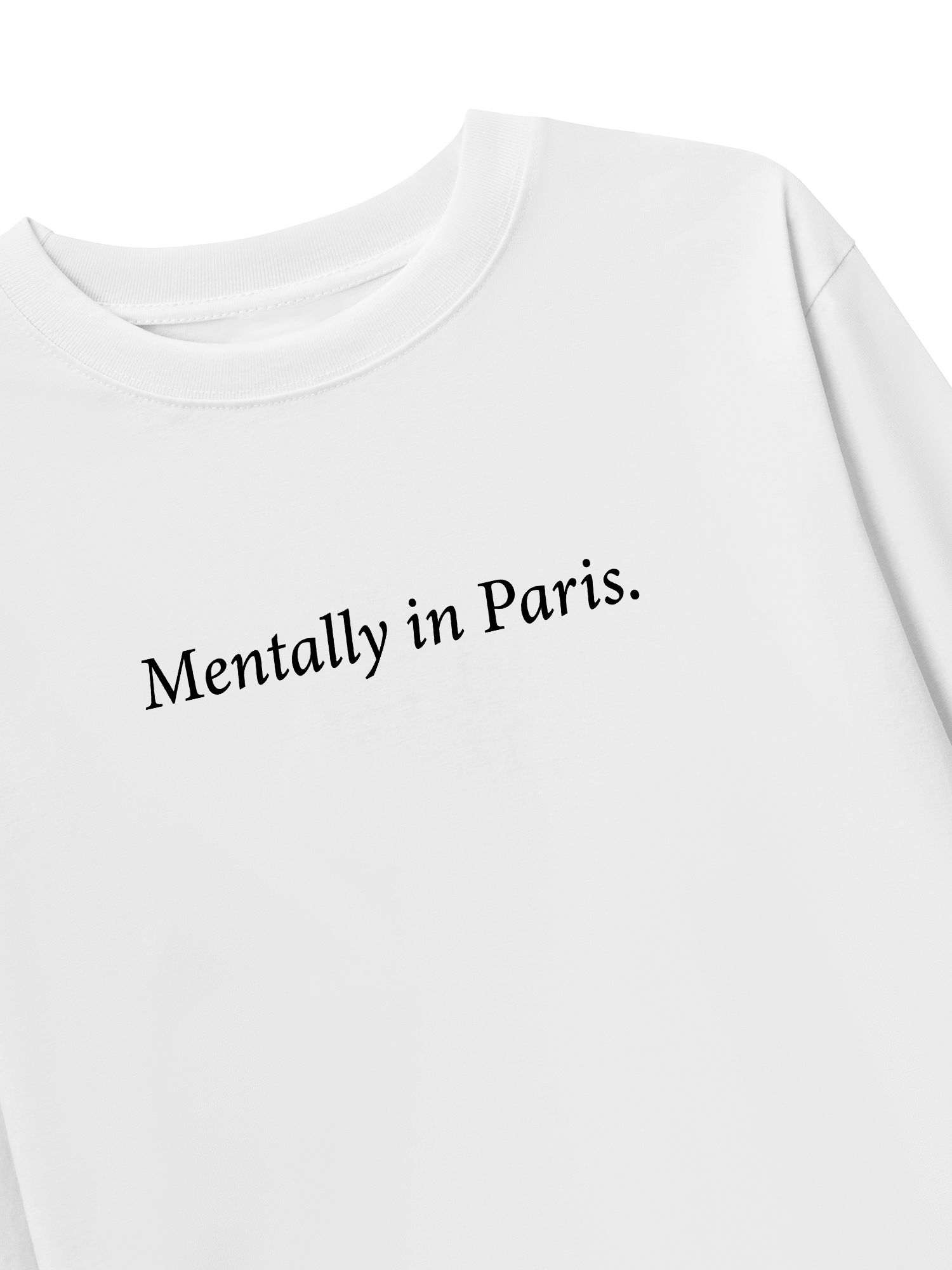 Áo Thun Dài Tay Mentally In Paris