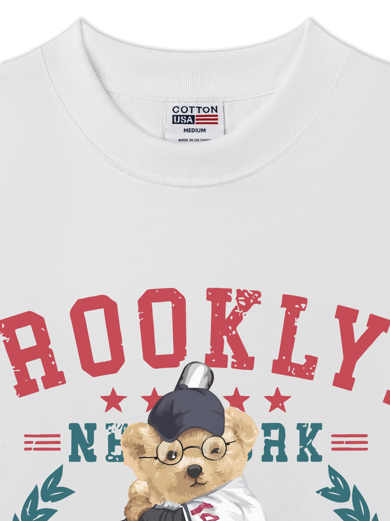 Áo Thun Relaxed Fit Baseball Teddy Team
