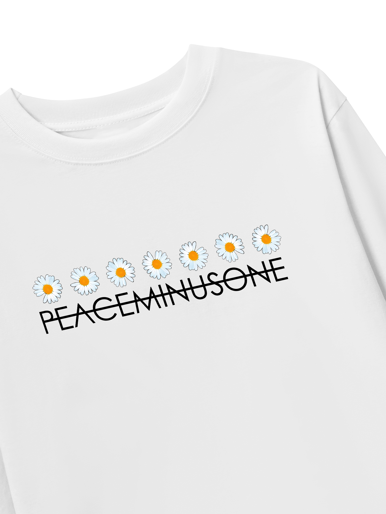 Áo Thun Dài Tay Floral Daisy Line