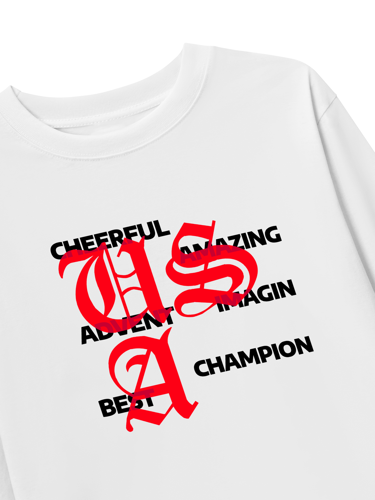 Áo Thun Dài Tay USA Classic Positive