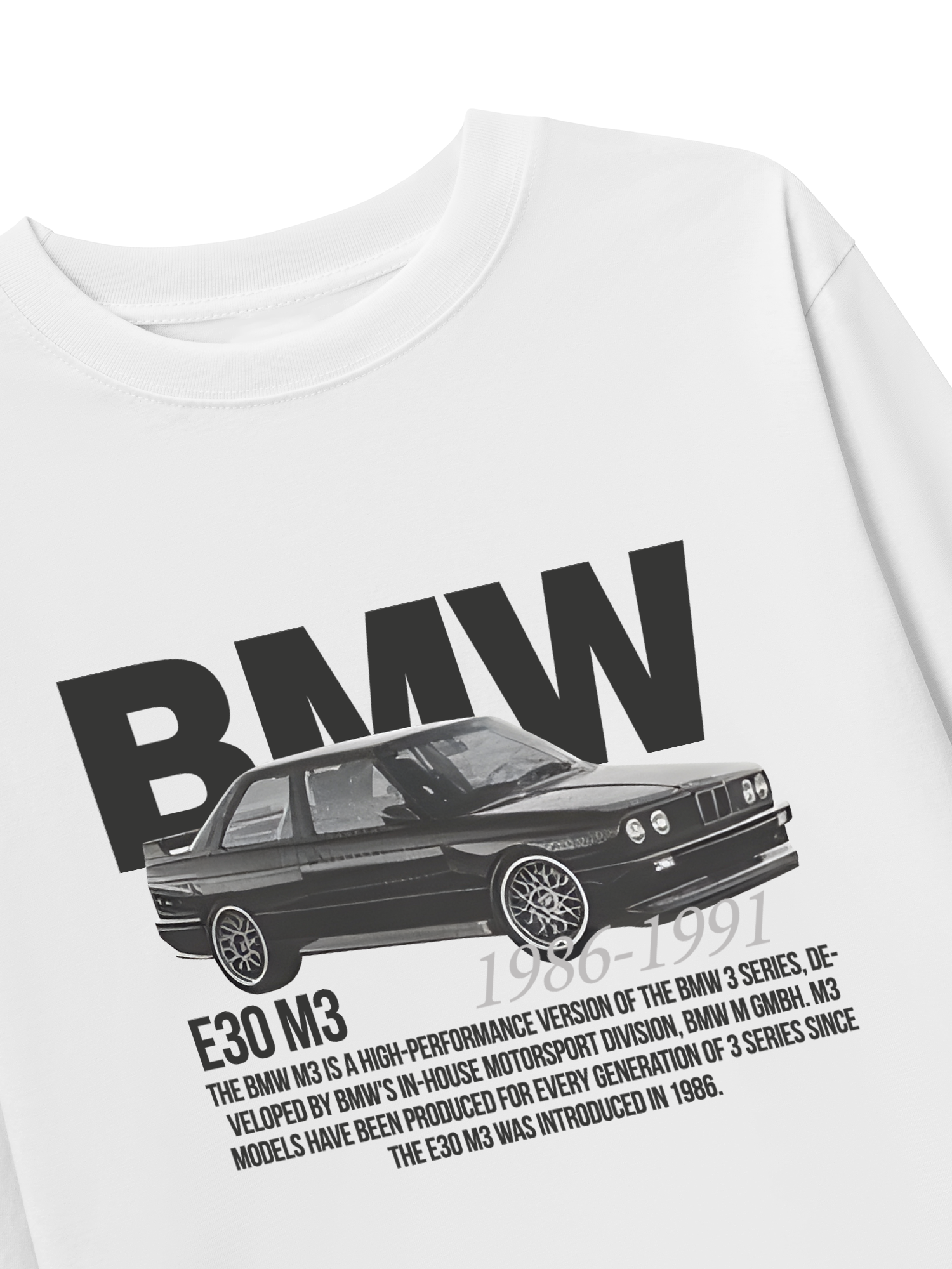 Áo Thun Dài Tay BMW E30 M3