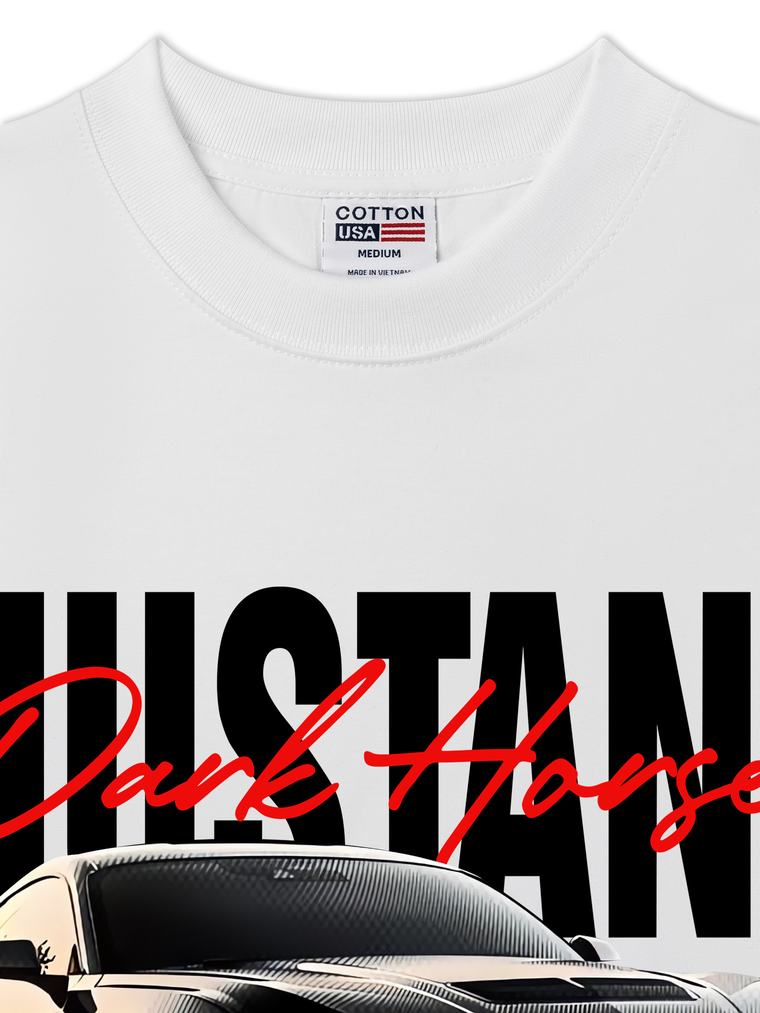 Áo Thun Relaxed Fit Ford Mustang Dark Horse