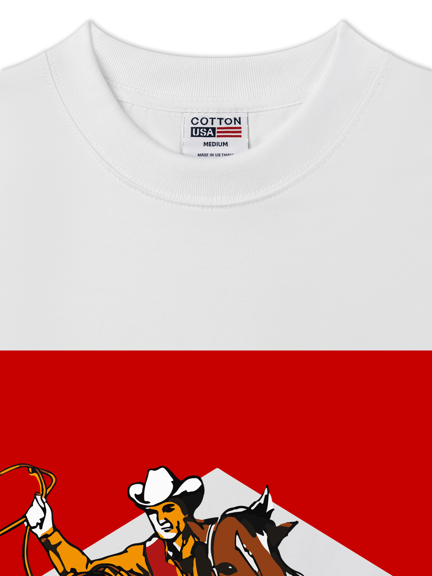 Áo Thun Relaxed Fit Marlboro Hunting Cowboy