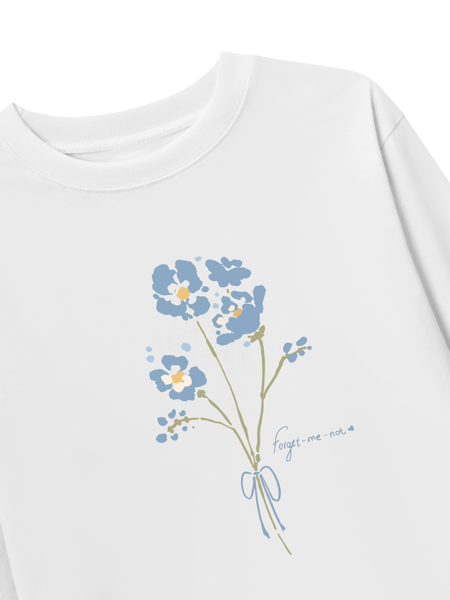 Áo Thun Dài Tay Forget Me Not