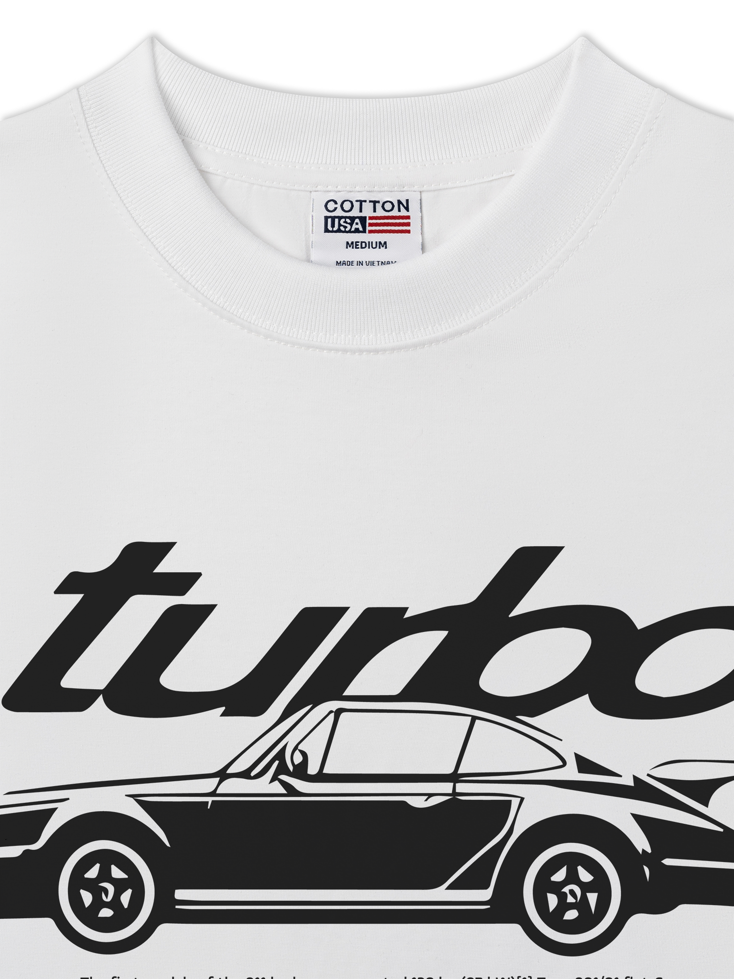 Áo Thun Relaxed Fit Porsche Classic 911 Turbo
