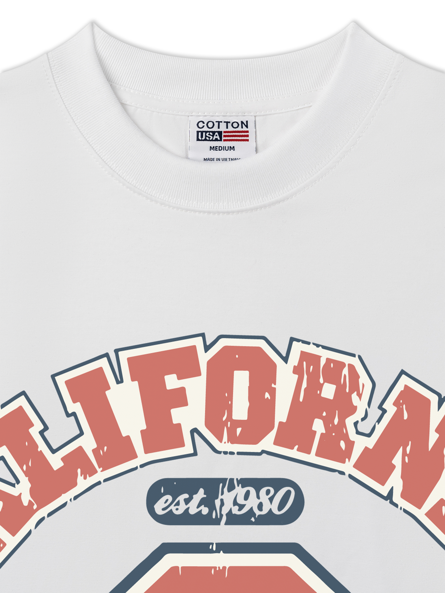 Áo Thun Relaxed Fit City Beverly Hills Cali