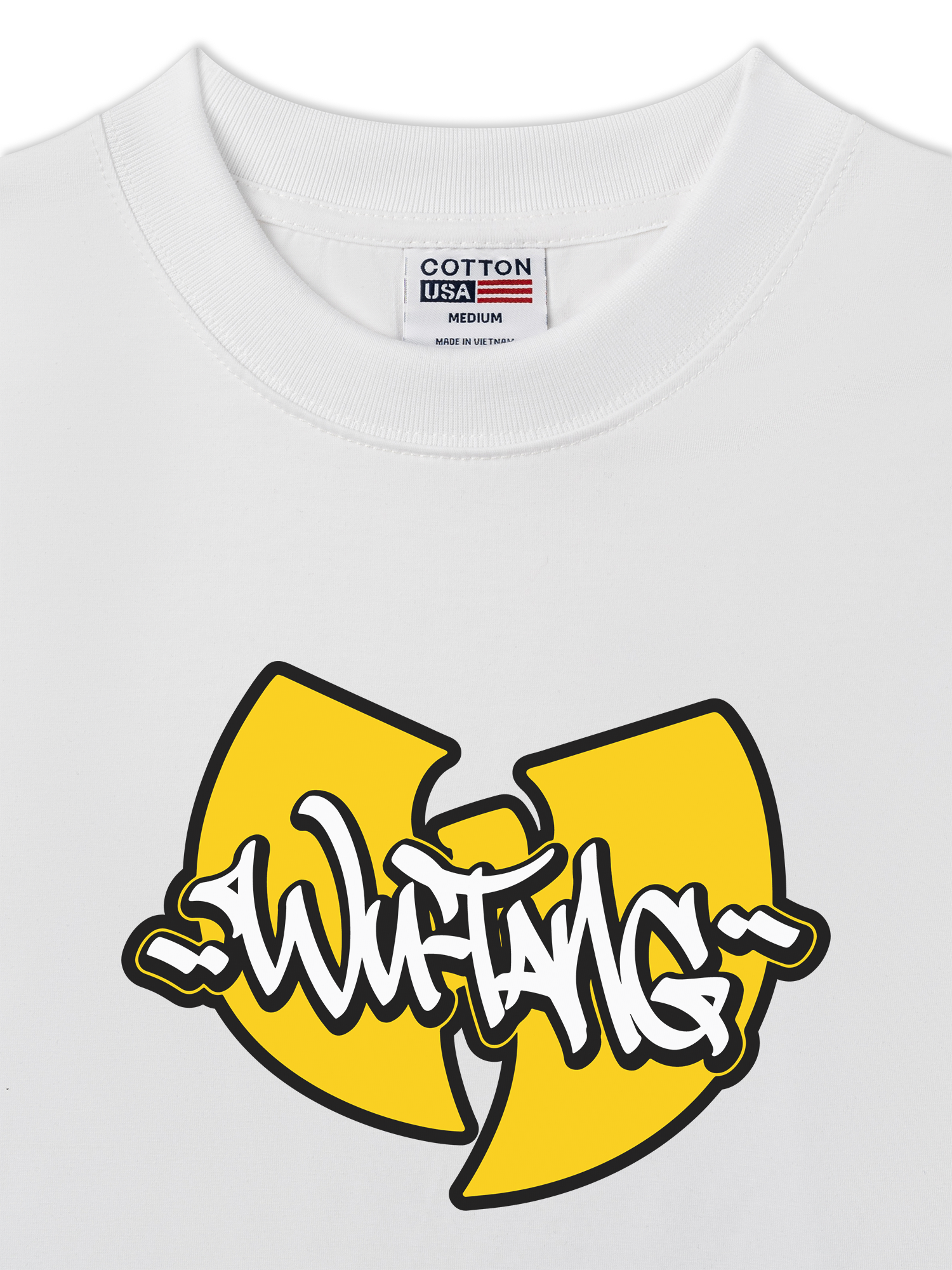 Áo Thun Relaxed Fit Rapper Wu-Tang Clan Logo