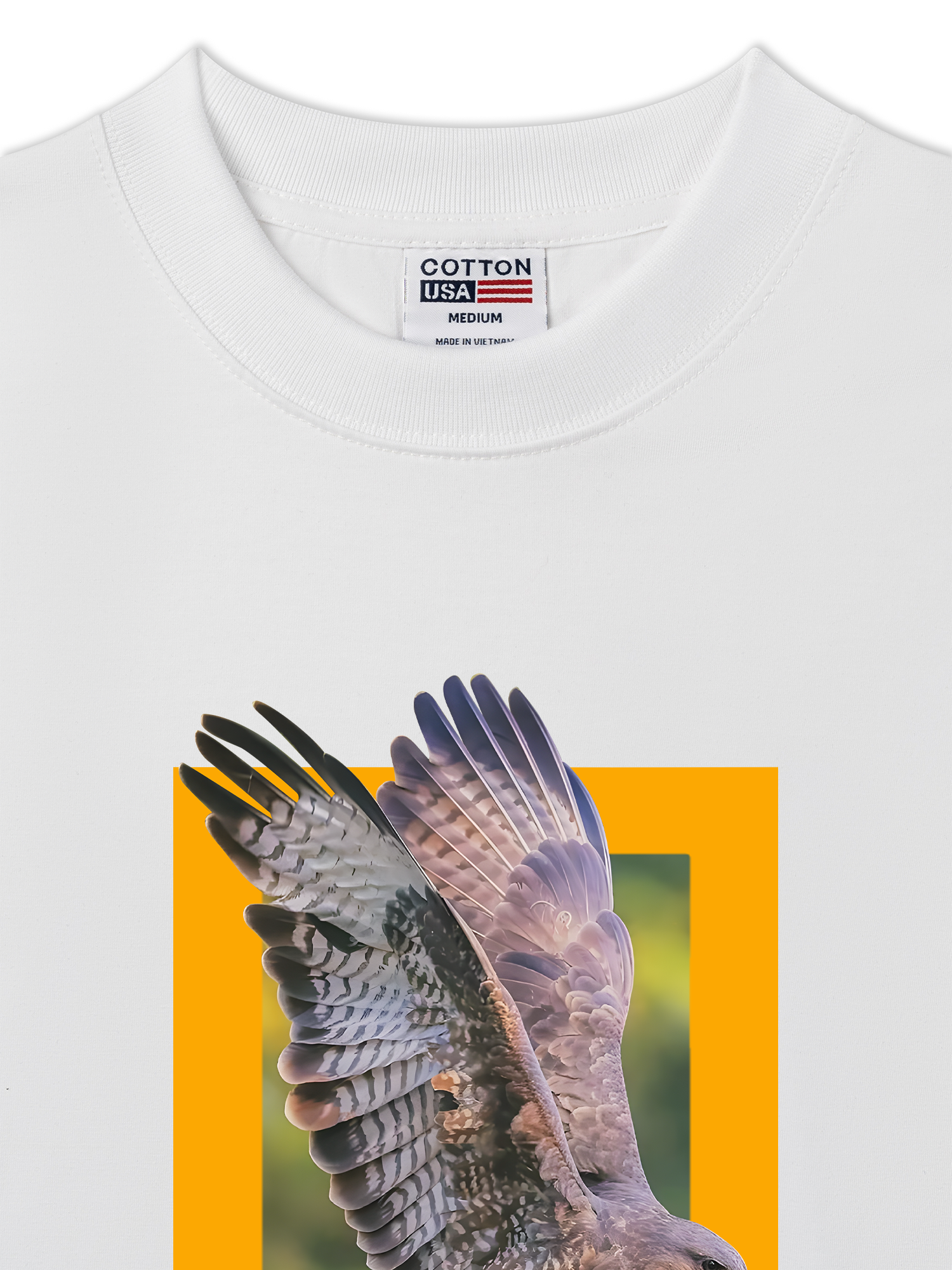 Áo Thun Relaxed Fit Wild Life Soar Like An Eagle