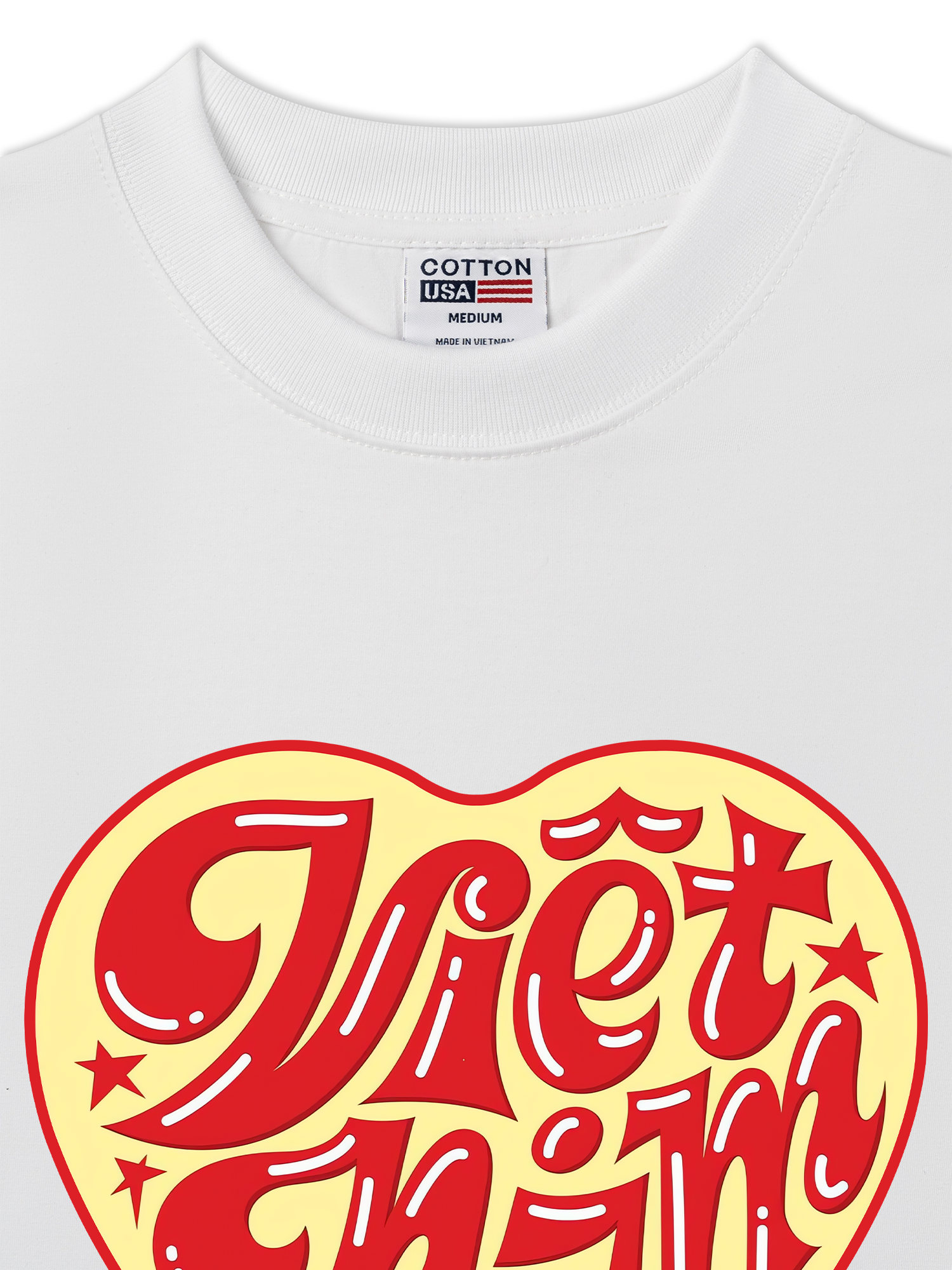 Áo Thun Relaxed Fit Việt Nam Trong Tim