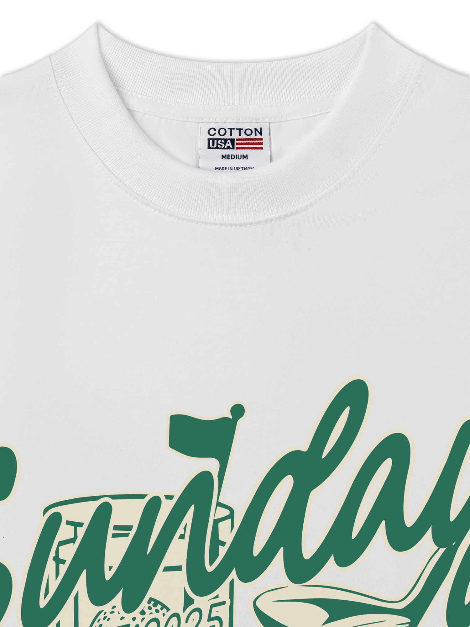 Áo Thun Relaxed Fit Golf USA Sunday Club