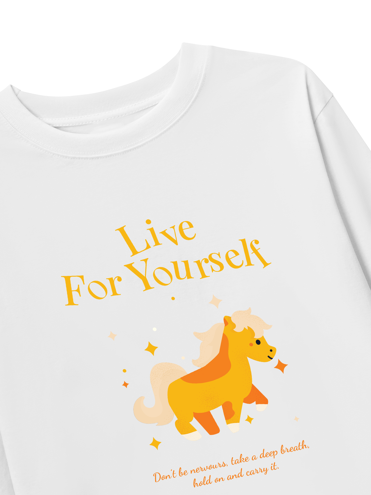 Áo Thun Dài Tay Live For Yourself