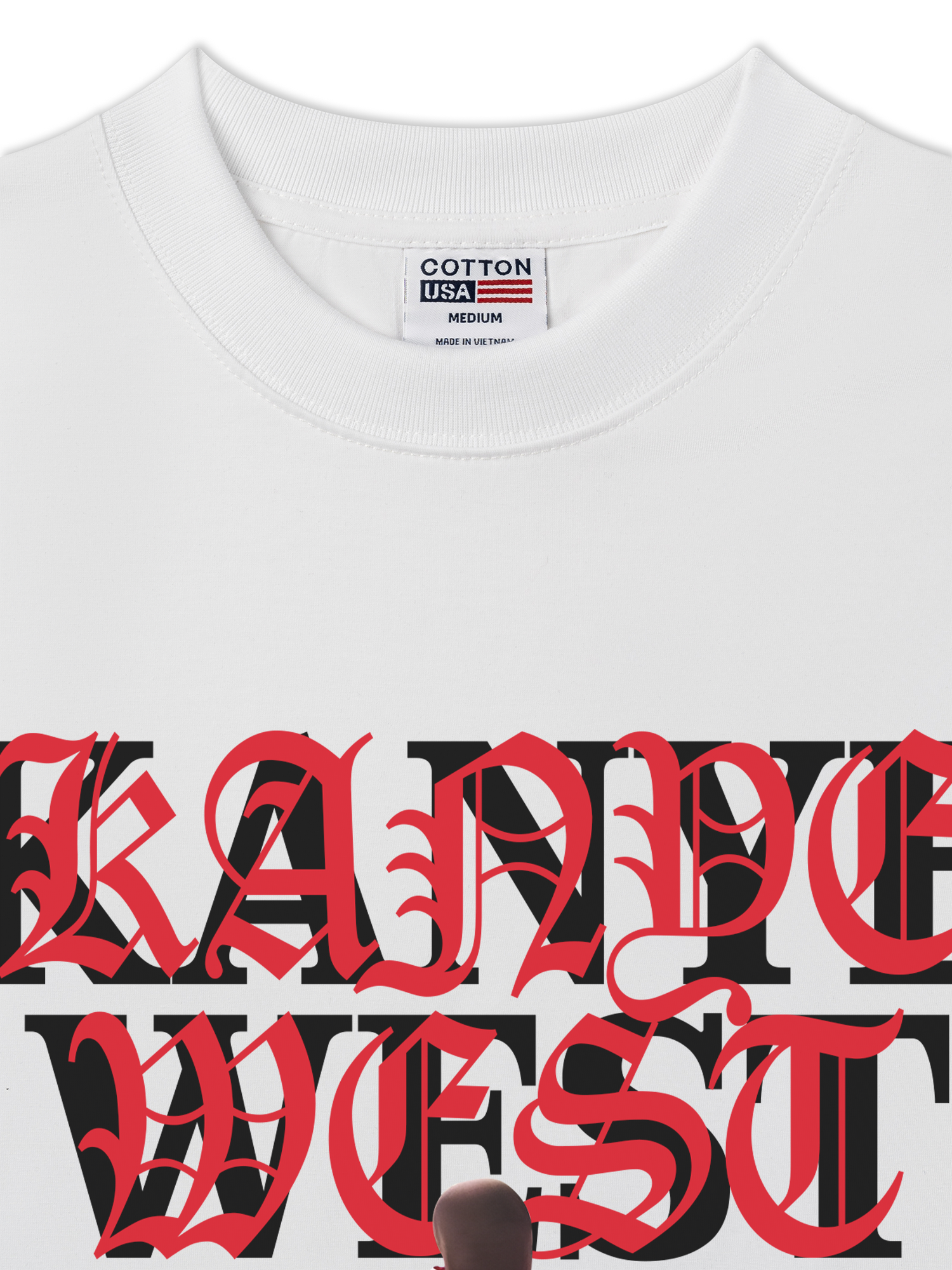 Áo Thun Relaxed Fit Rapper Kanye West