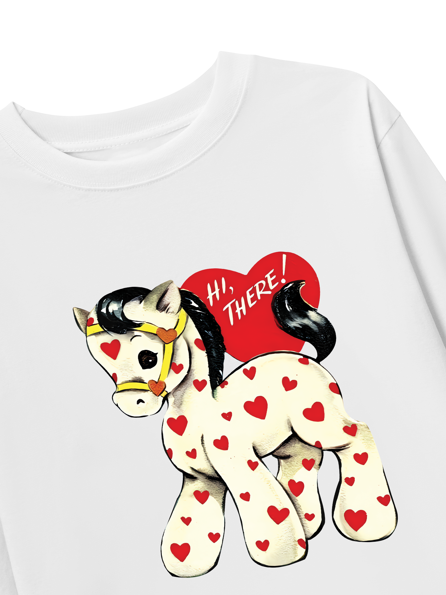 Áo Thun Dài Tay Heart Horse