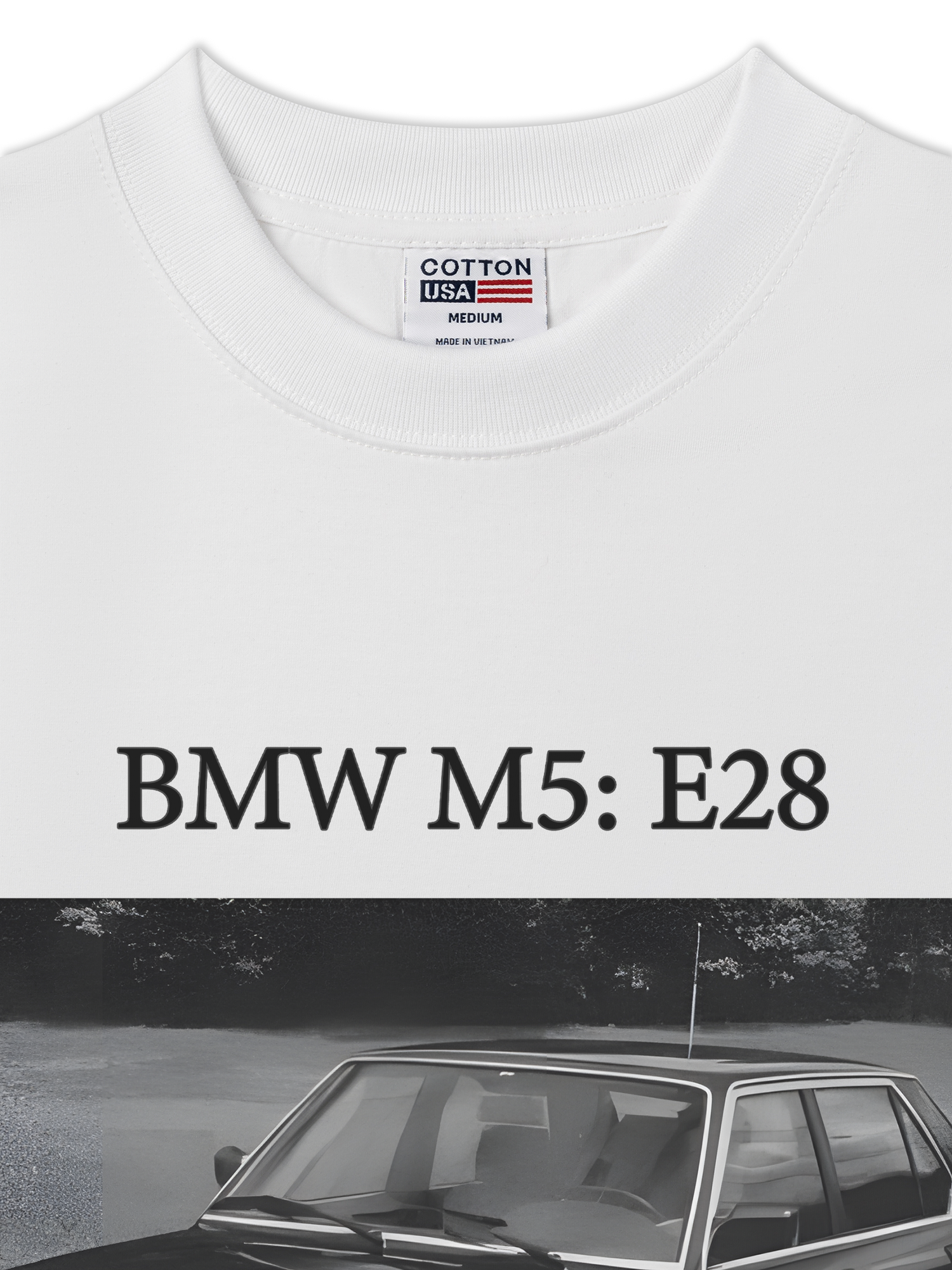 Áo Thun Relaxed Fit BMW M5 E28
