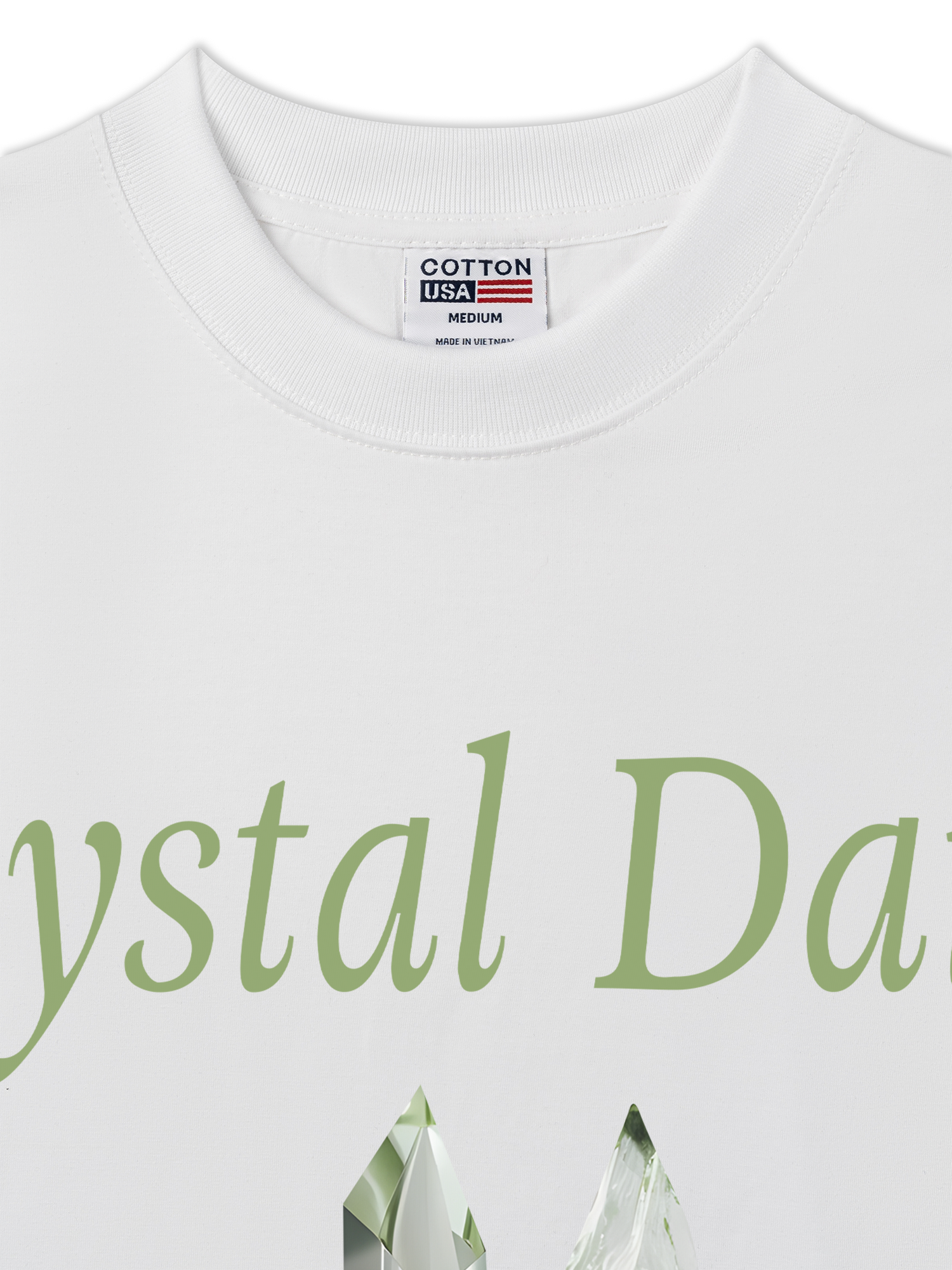 Áo Thun Relaxed Fit Floral Crytsal Daisy