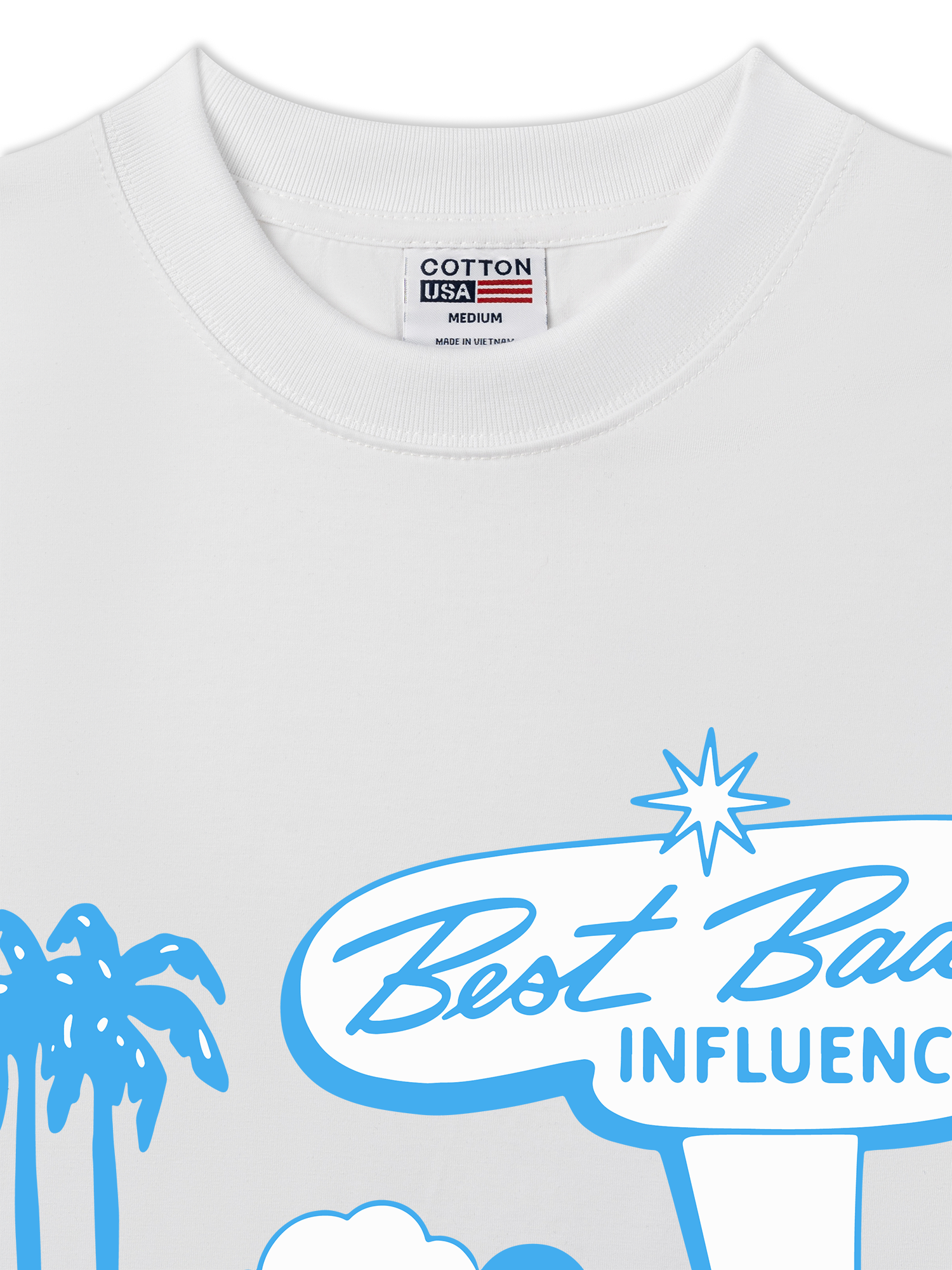 Áo Thun Relaxed Fit Best Bad Influence
