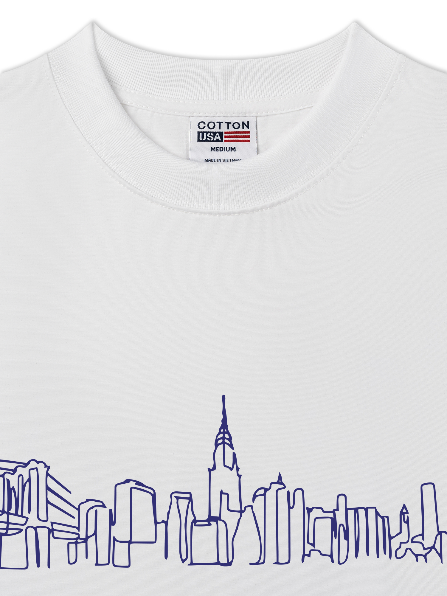Áo Thun Relaxed Fit New York Minimalist