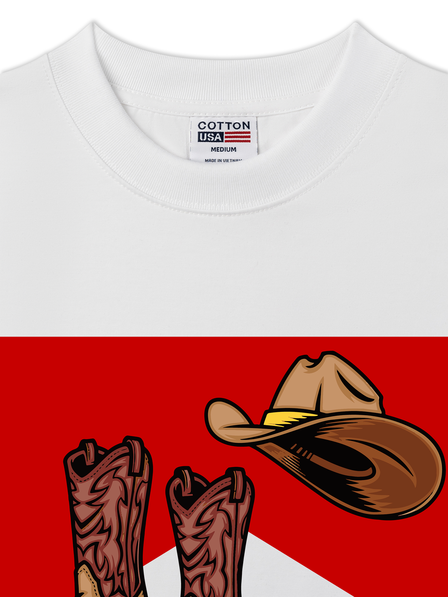 Áo Thun Relaxed Fit Marlboro Cowboy Hat n Boots