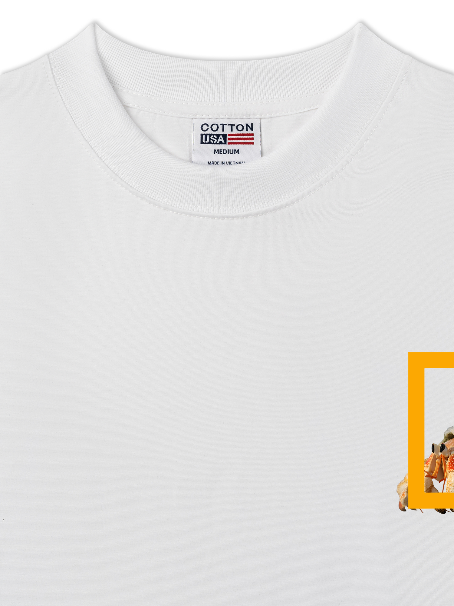 Áo Thun Relaxed Fit Wild Life Hermit Crab