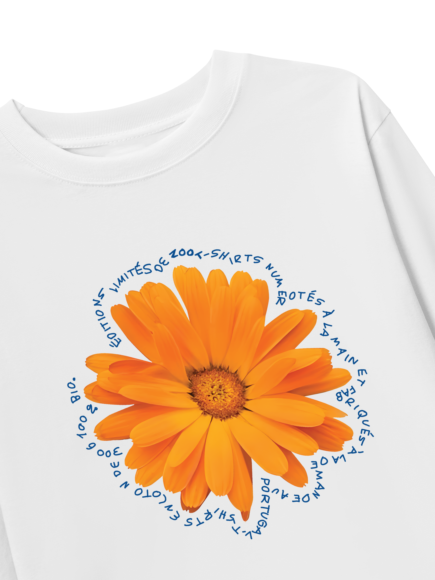 Áo Thun Dài Tay Floral Orange Flower