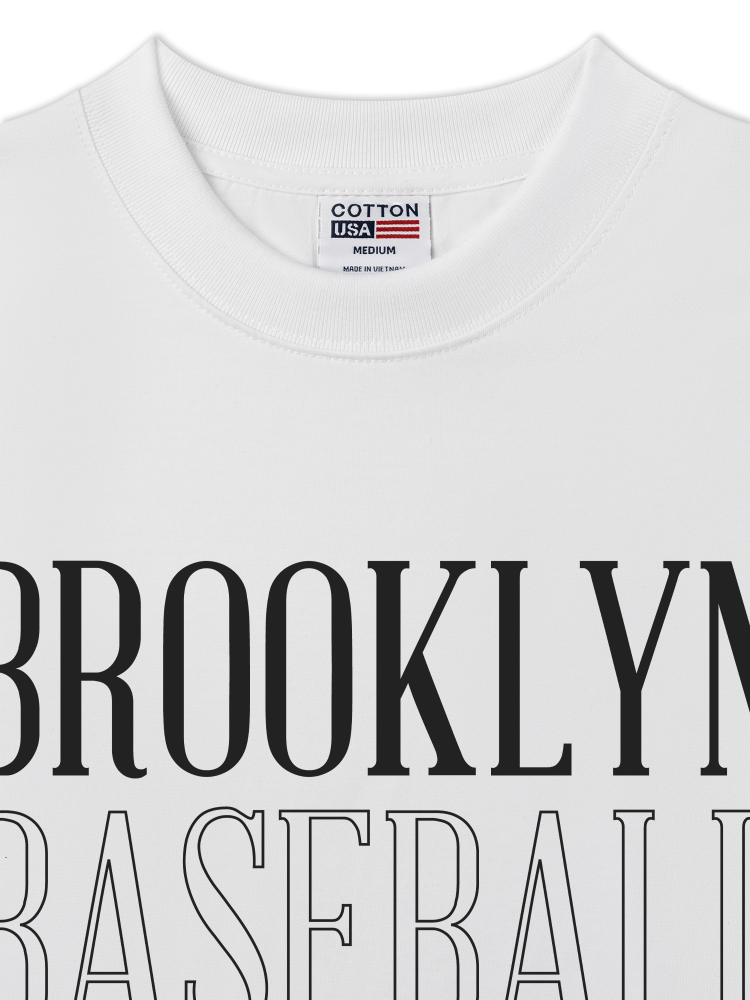 Áo Thun Relaxed Fit Baseball Basic Brooklyn
