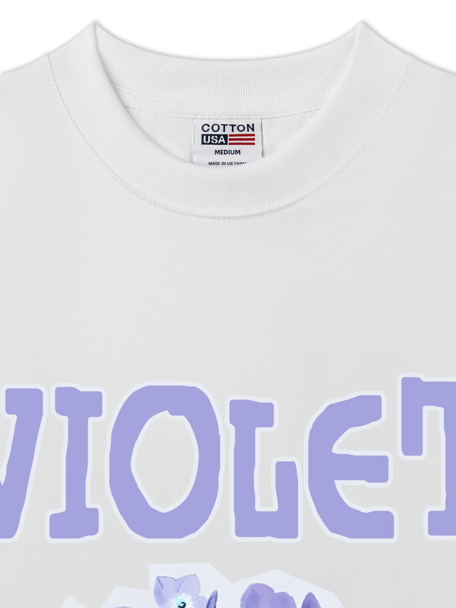 Áo Thun Relaxed Fit Floral Indoor Violet