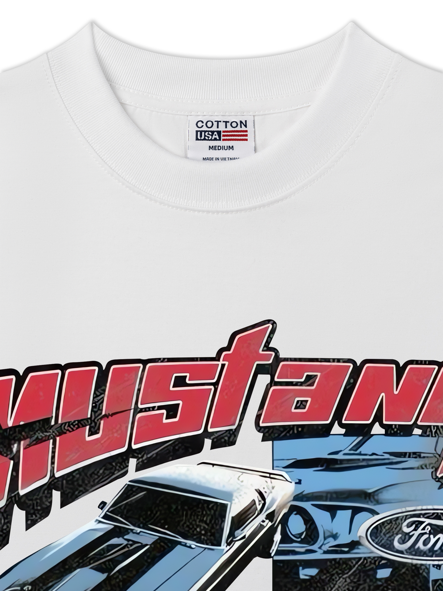 Áo Thun Relaxed Fit Ford Vintage Blue