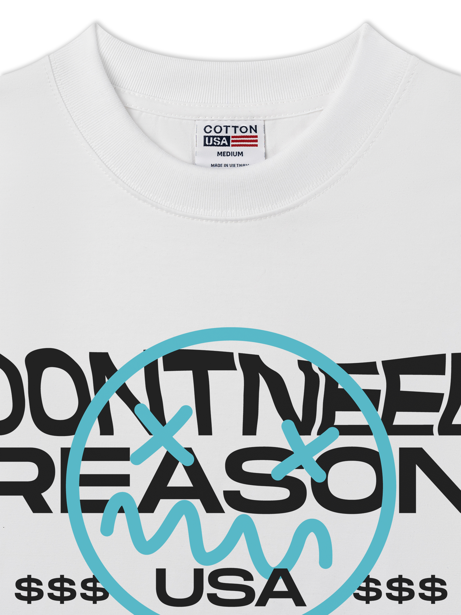 Áo Thun Relaxed USA Dont Need Reason