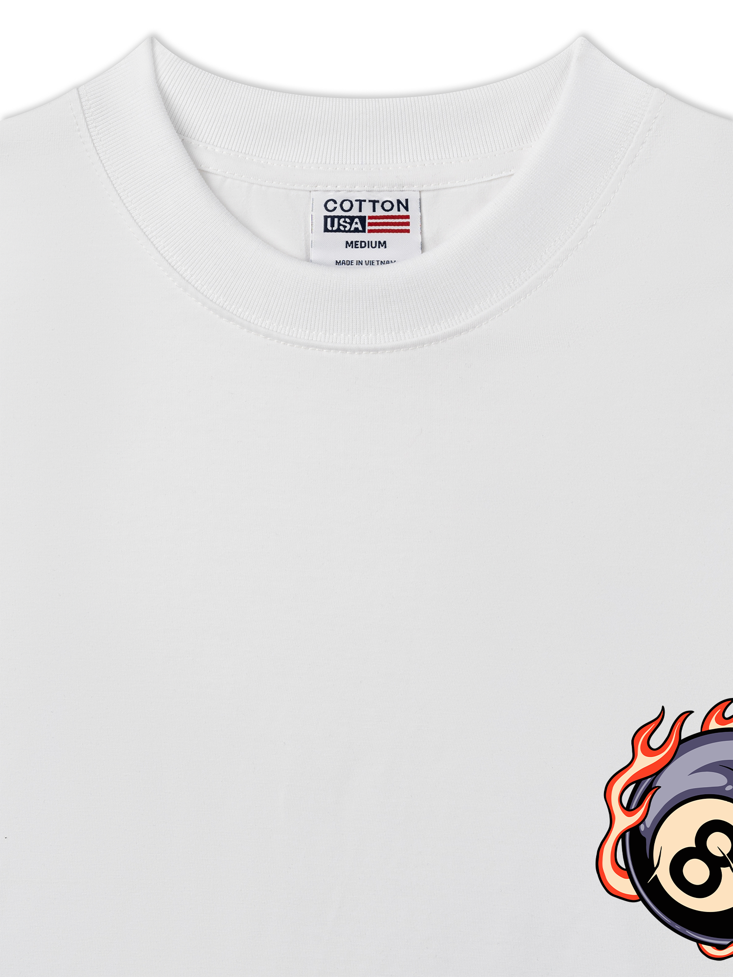 Áo Thun Relaxed Fit Billiards Flame Eight