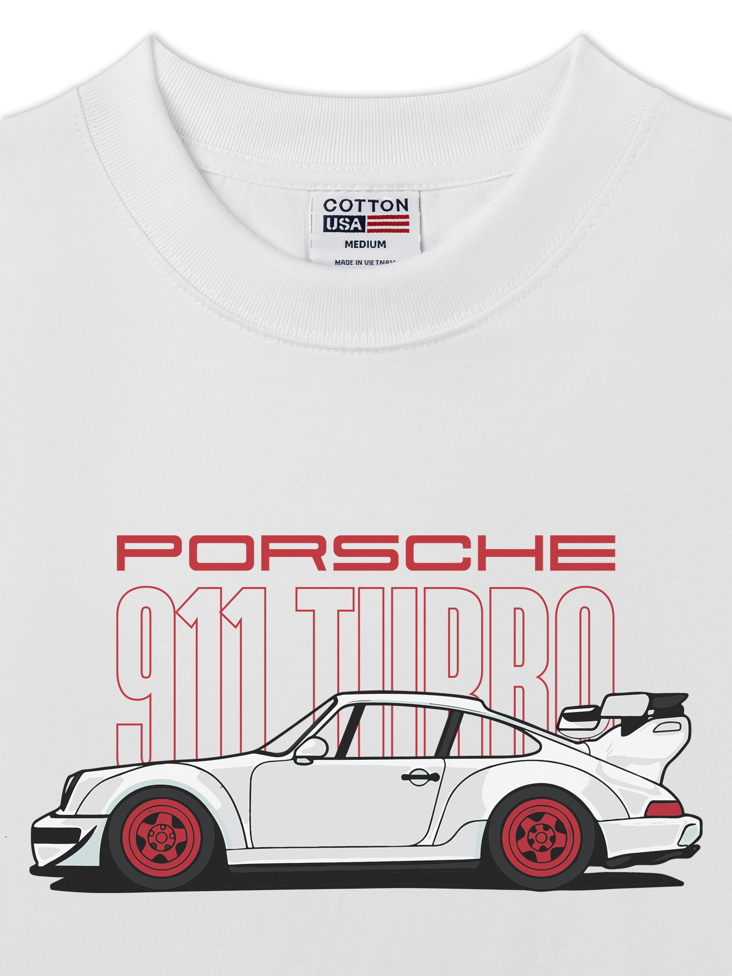 Áo Thun Relaxed Fit Porsche 911 Turbo