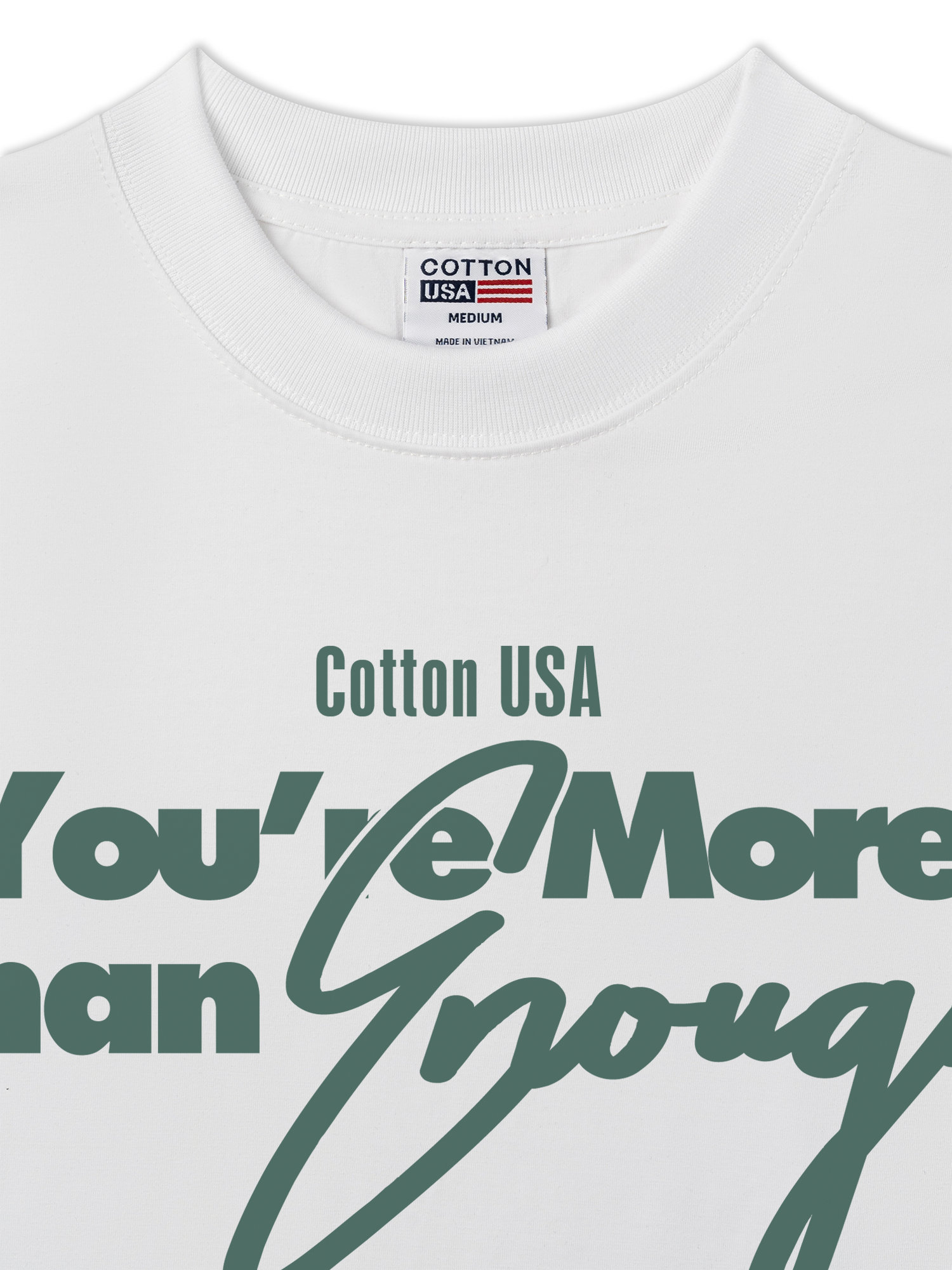 Áo Thun Relaxed Fit USA More Than Enough