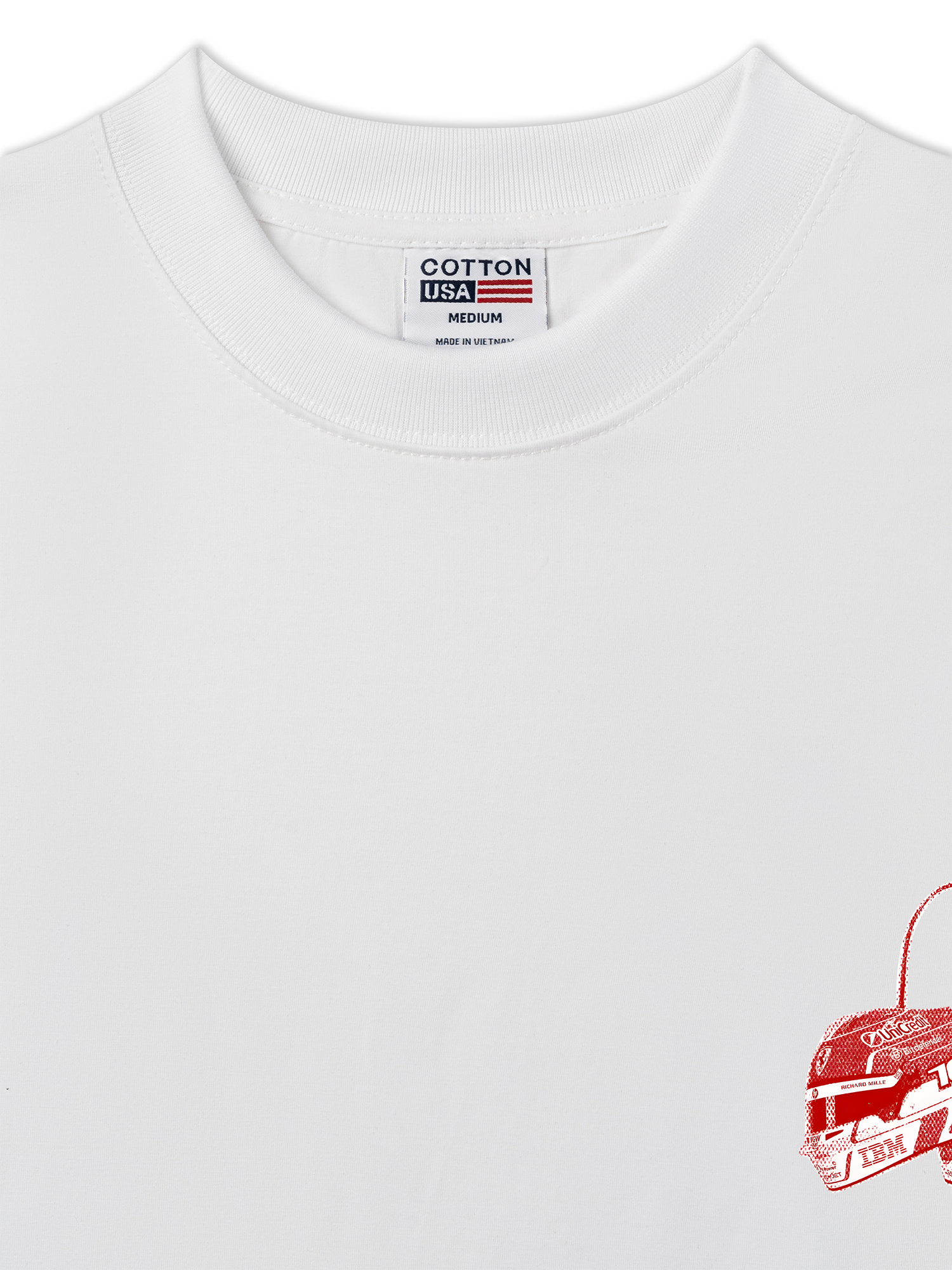 Áo Thun Relaxed Fit Ferrari Red Cherry Scuredia