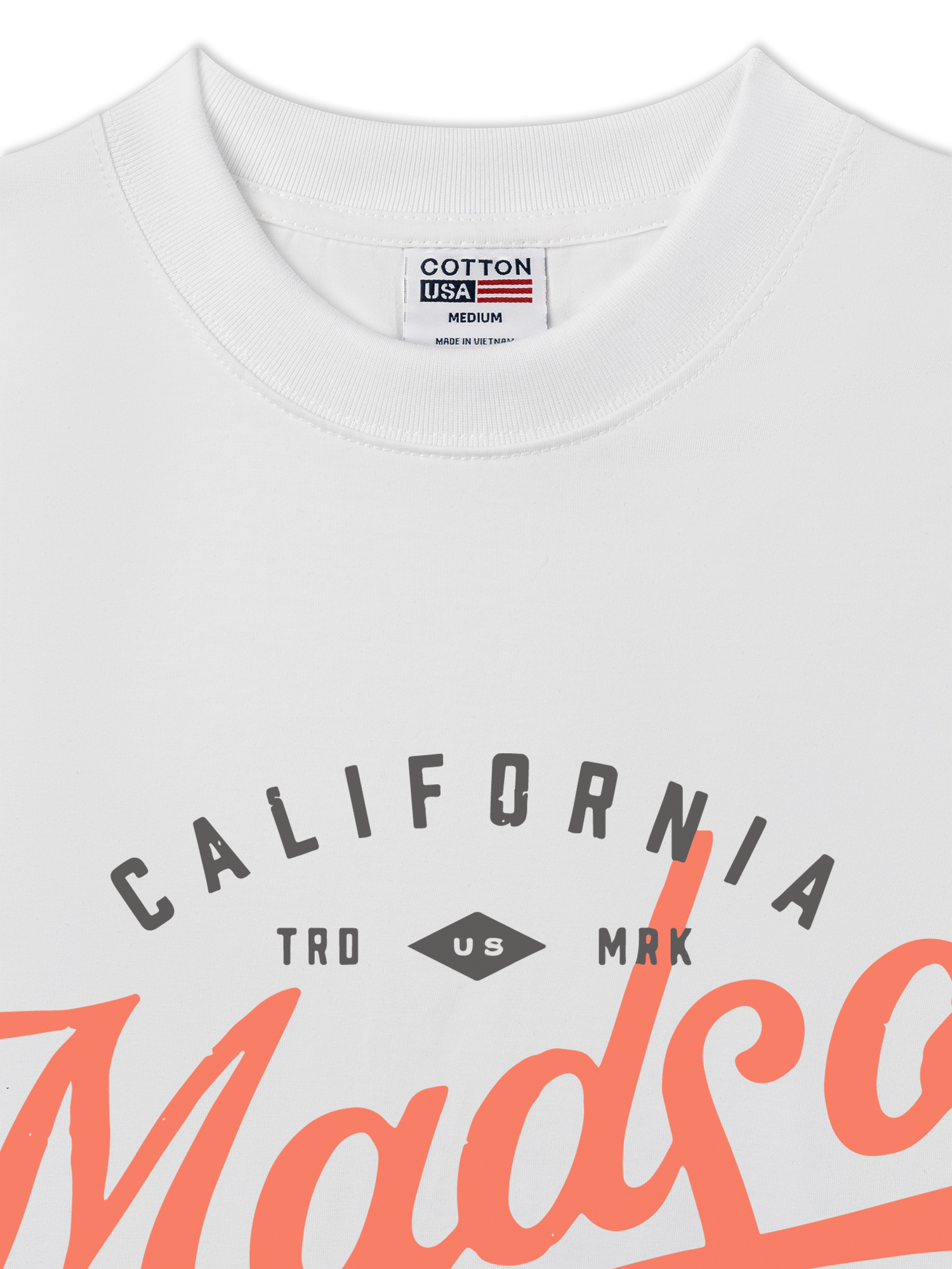 Áo Thun Relaxed Fit City Madson California