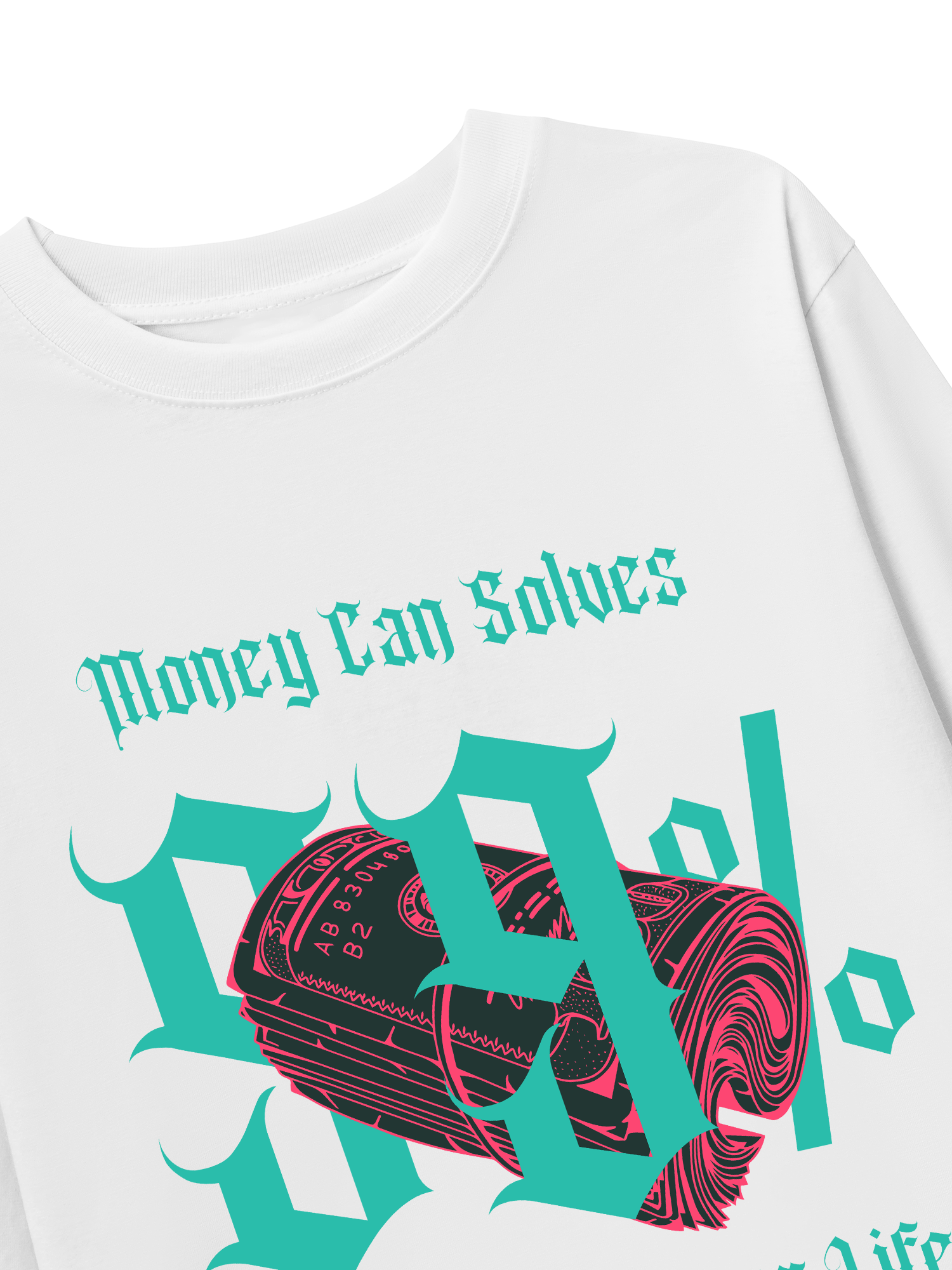 Áo Thun Dài Tay Money Can Solves