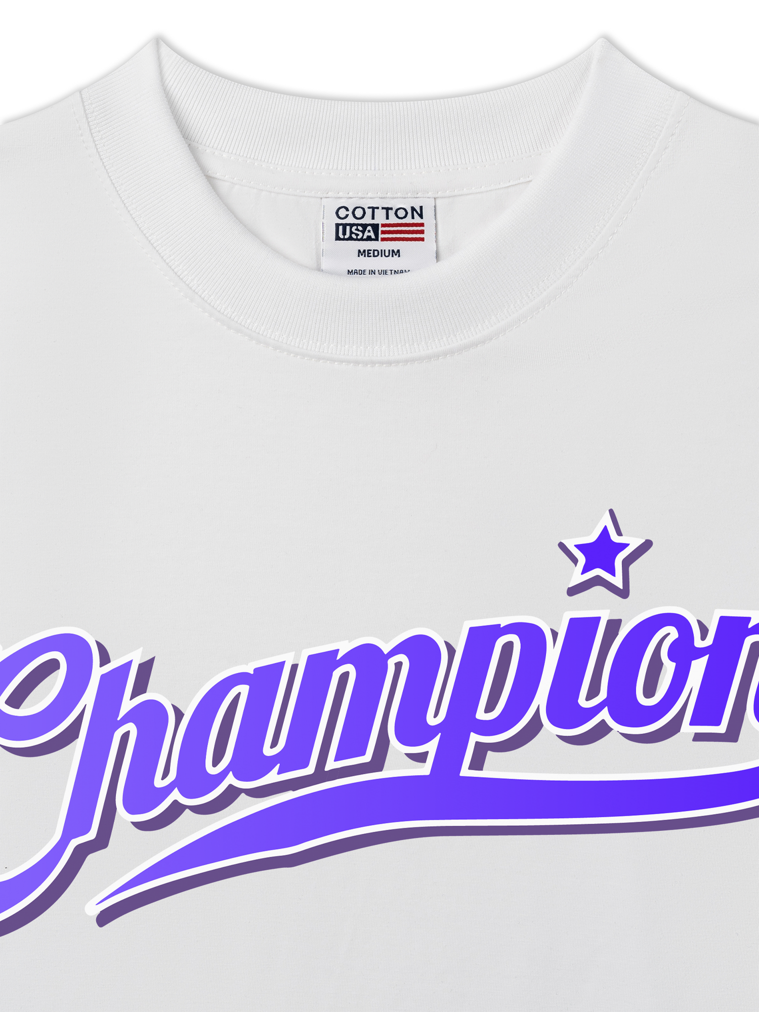 Áo Thun Relaxed Fit Champions Retro Star