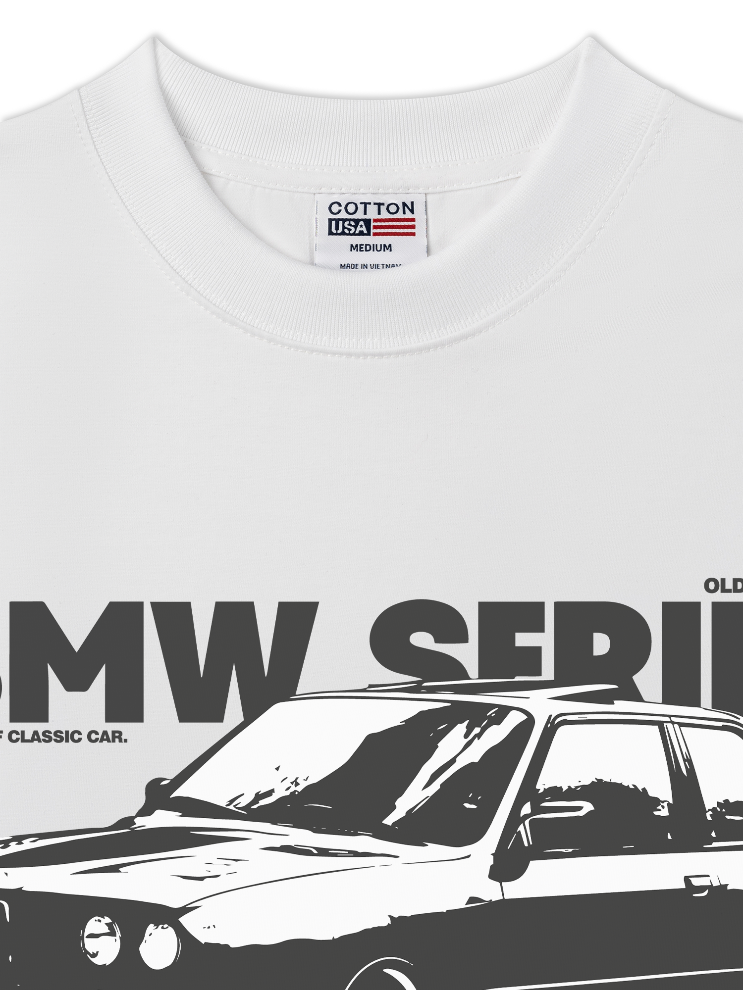 Áo Thun Relaxed Fit BMW Series Old But Gold