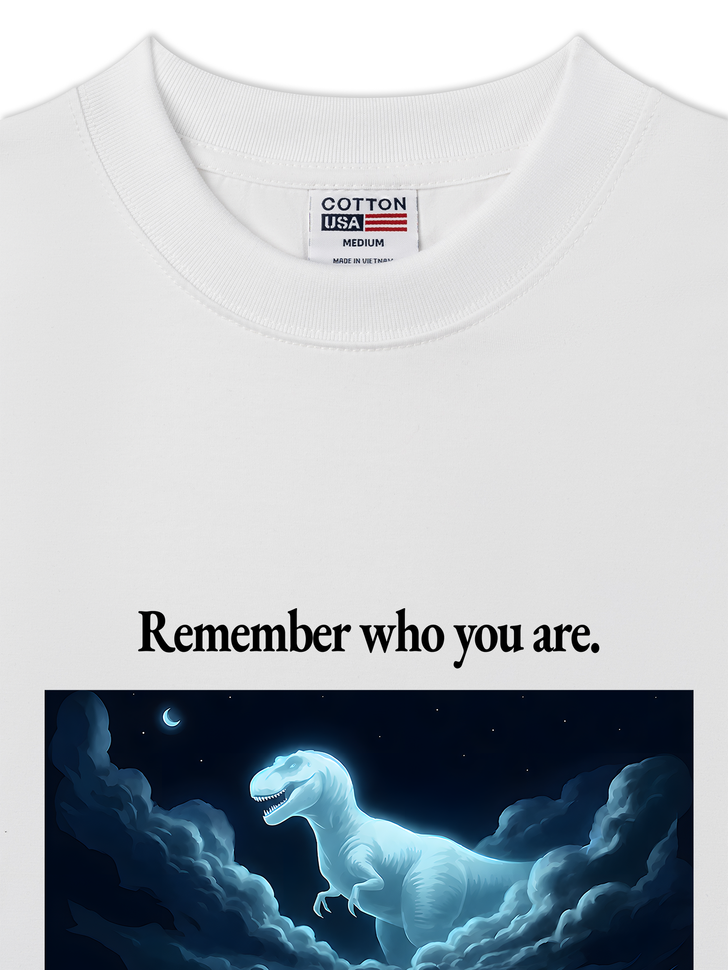 Áo Thun Relaxed Fit Remember Who You Are