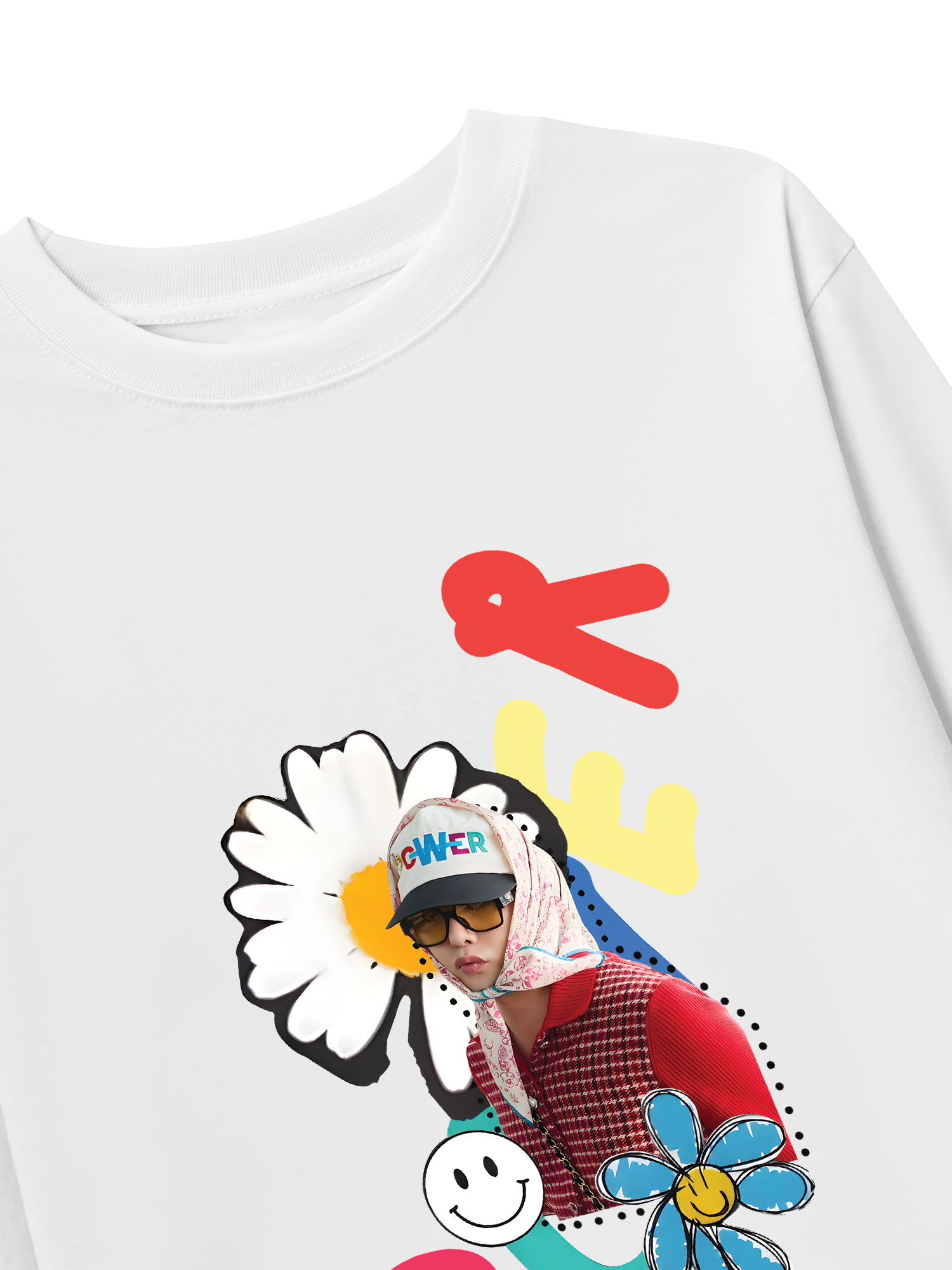 Áo Thun Dài Tay Floral Power Daisy Flower X GD