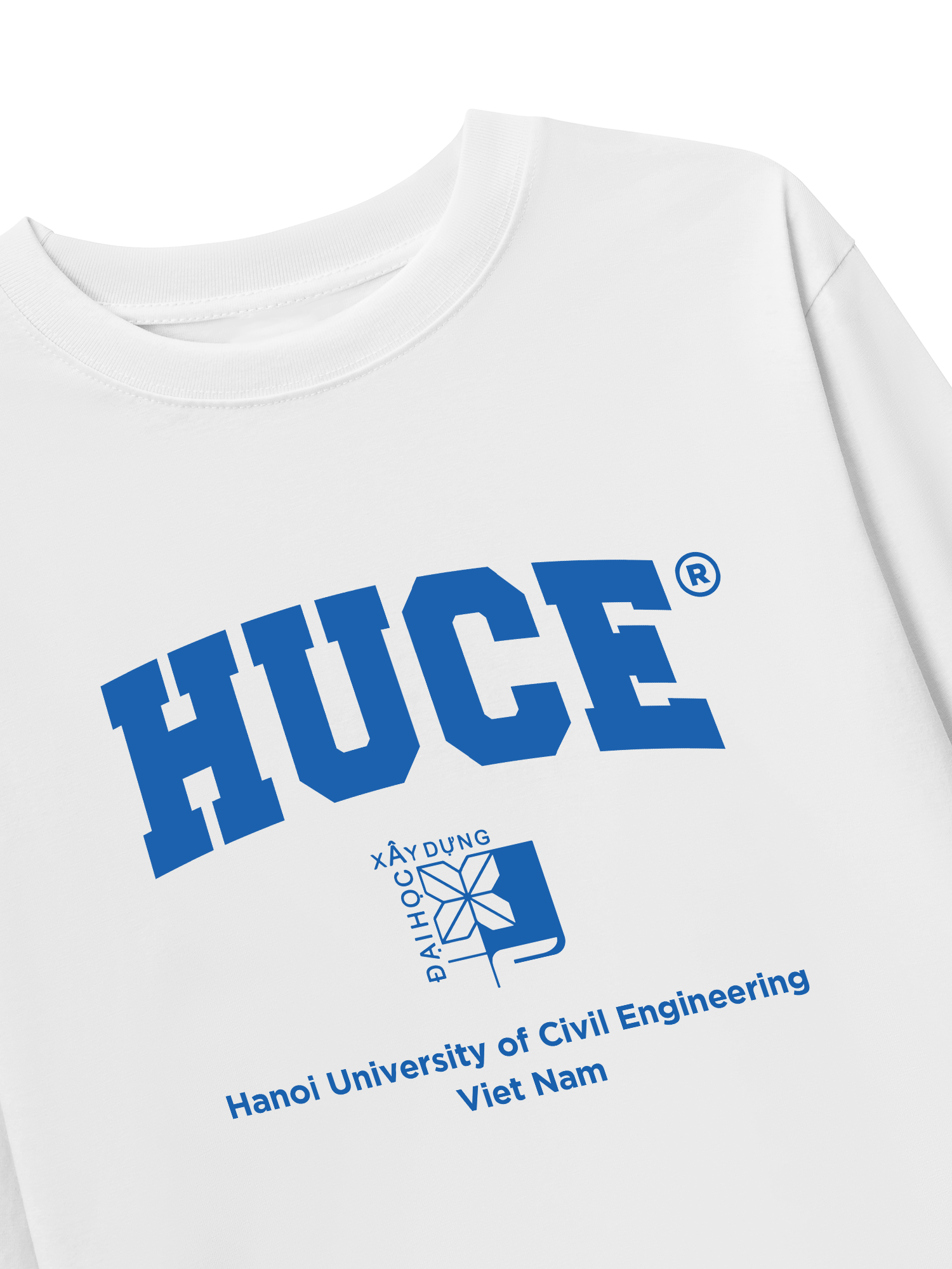 Áo Thun Dài Tay HUCE - Hanoi University of Civil Engineering