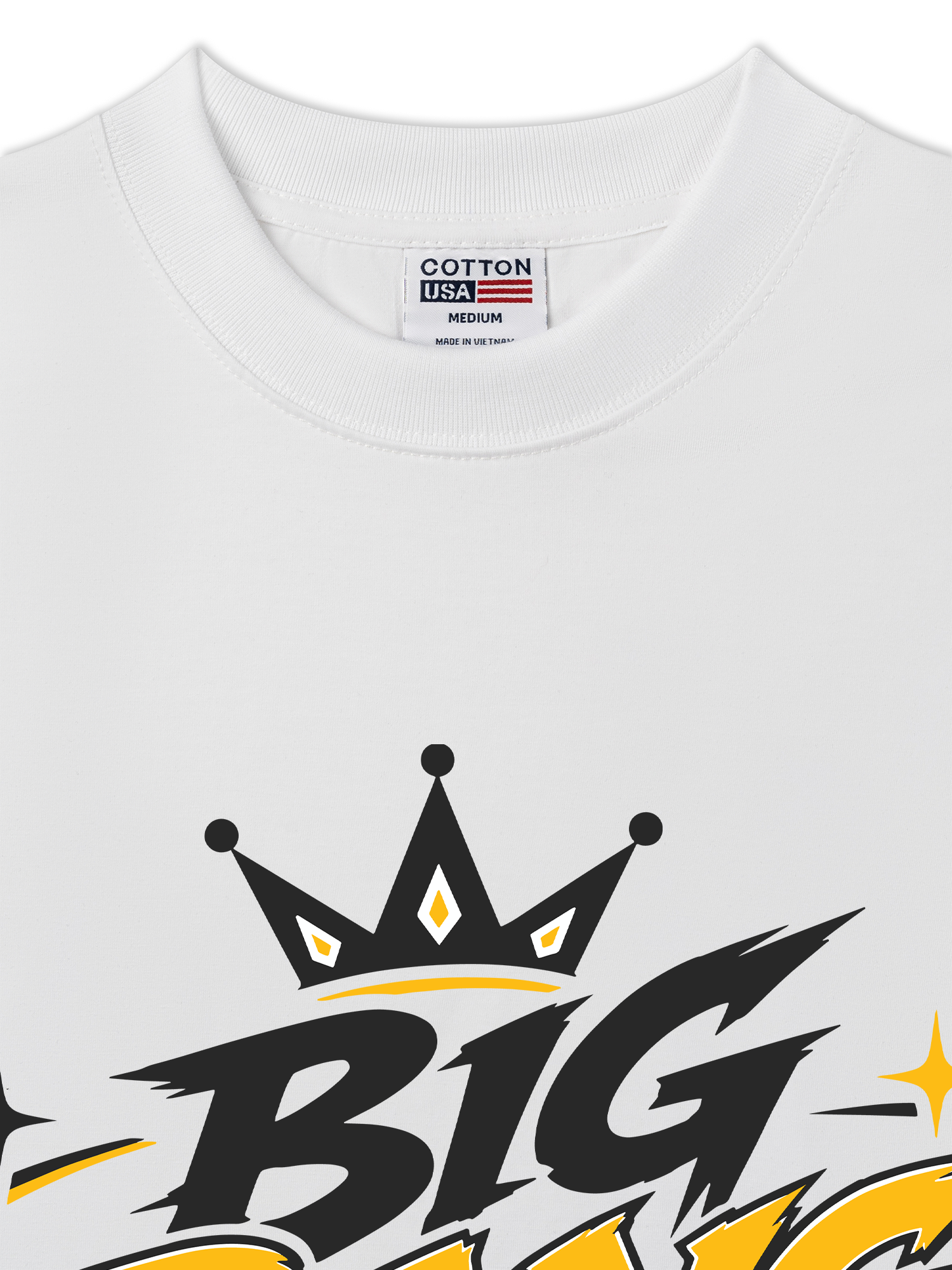 Áo Thun Relaxed Fit Golden Crown
