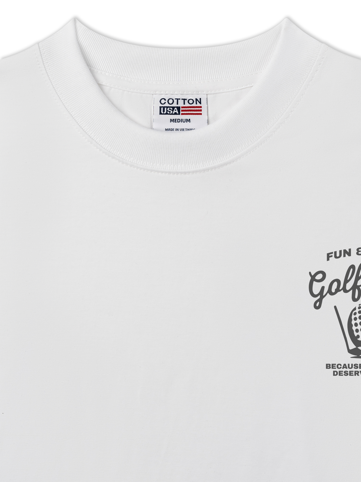 Áo Thun Relaxed Fit Golf Deserves A Smile