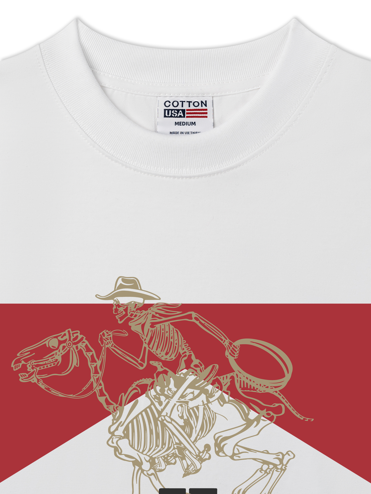 Áo Thun Relaxed Fit Marlboro Sketeton Killer