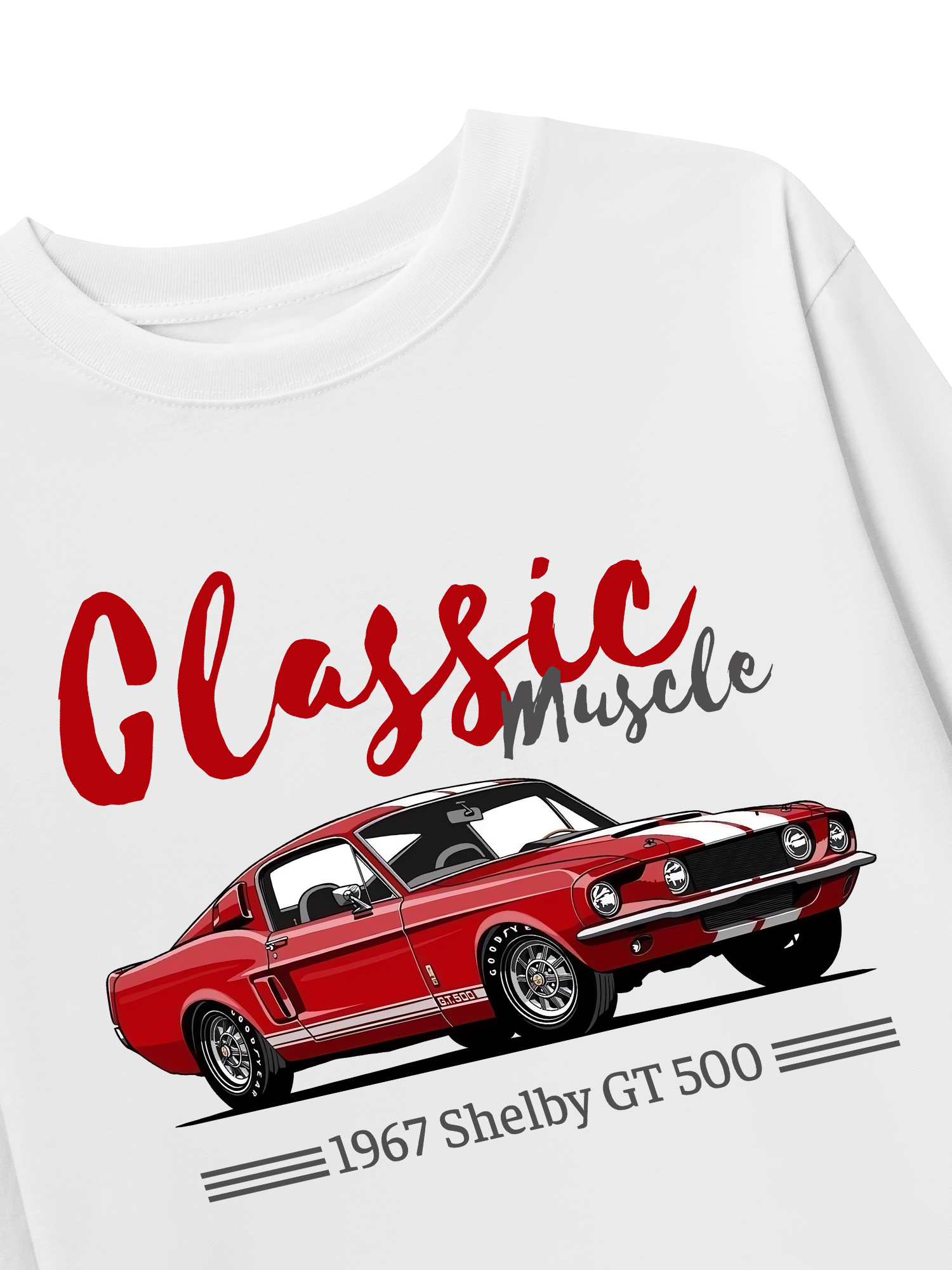 Áo Thun Dài Tay Ford Classic Muscle