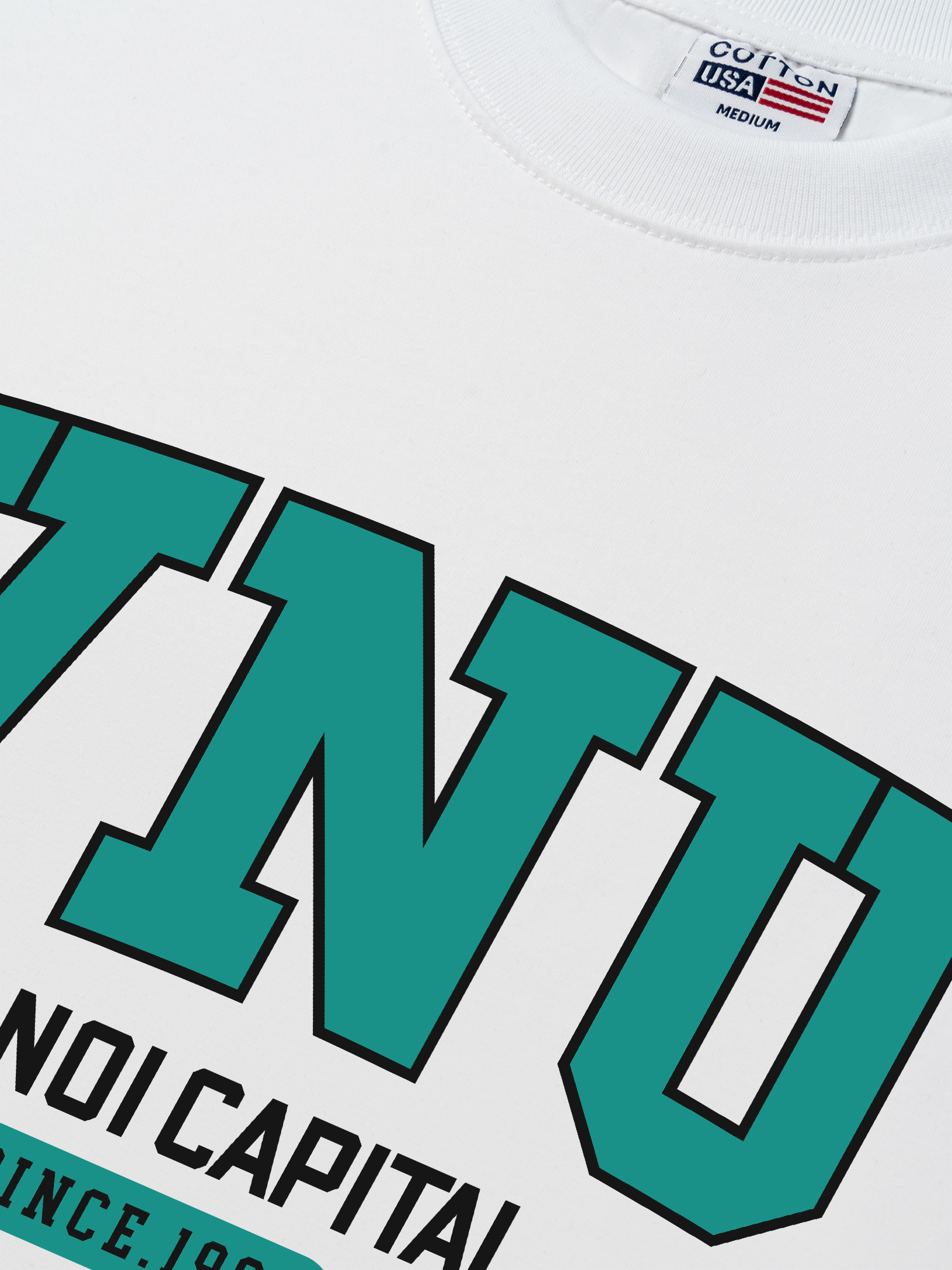 Áo Thun Relaxed Fit VNU University