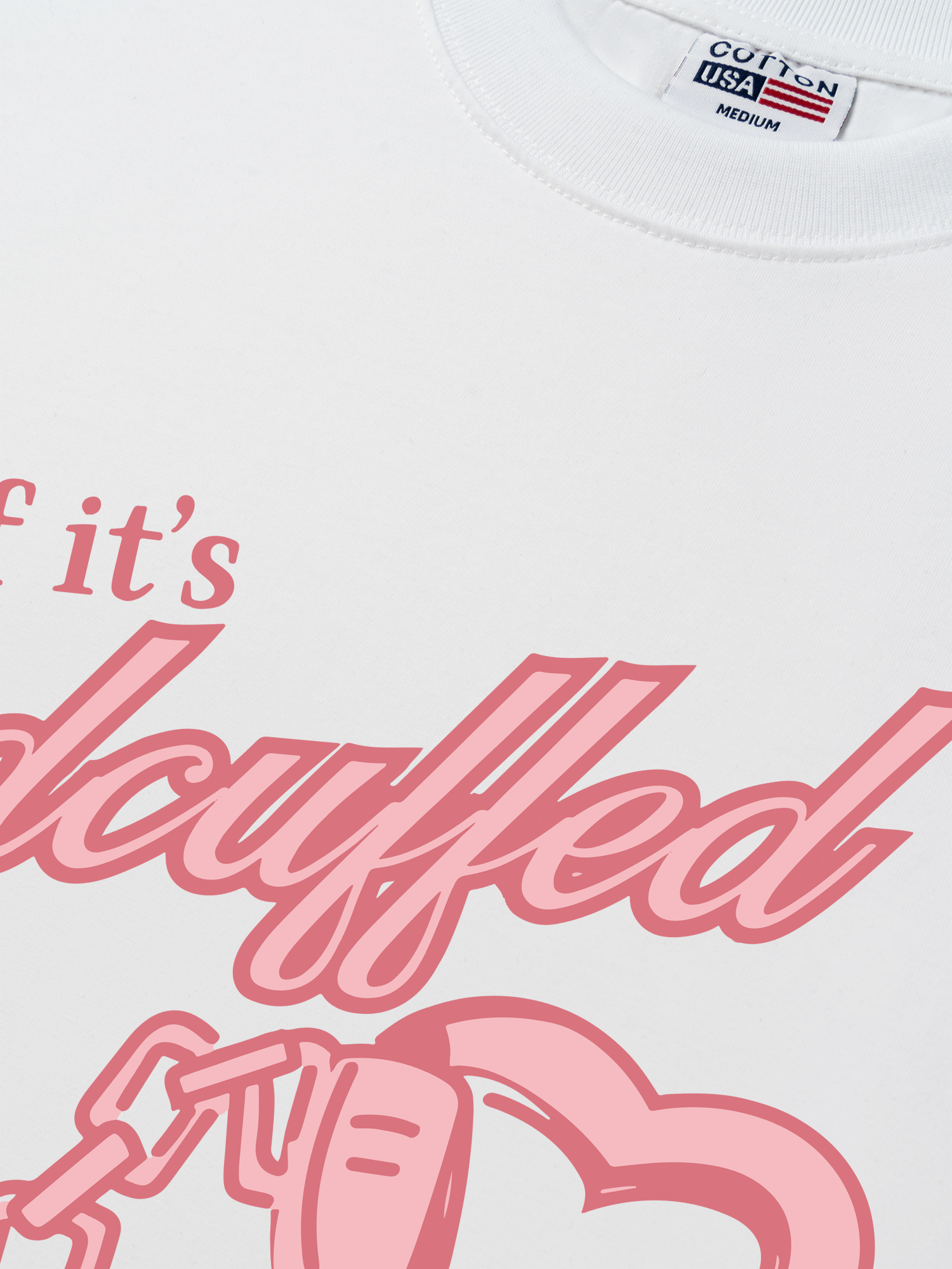 Áo Thun Relaxed Fit Love Handcuffed