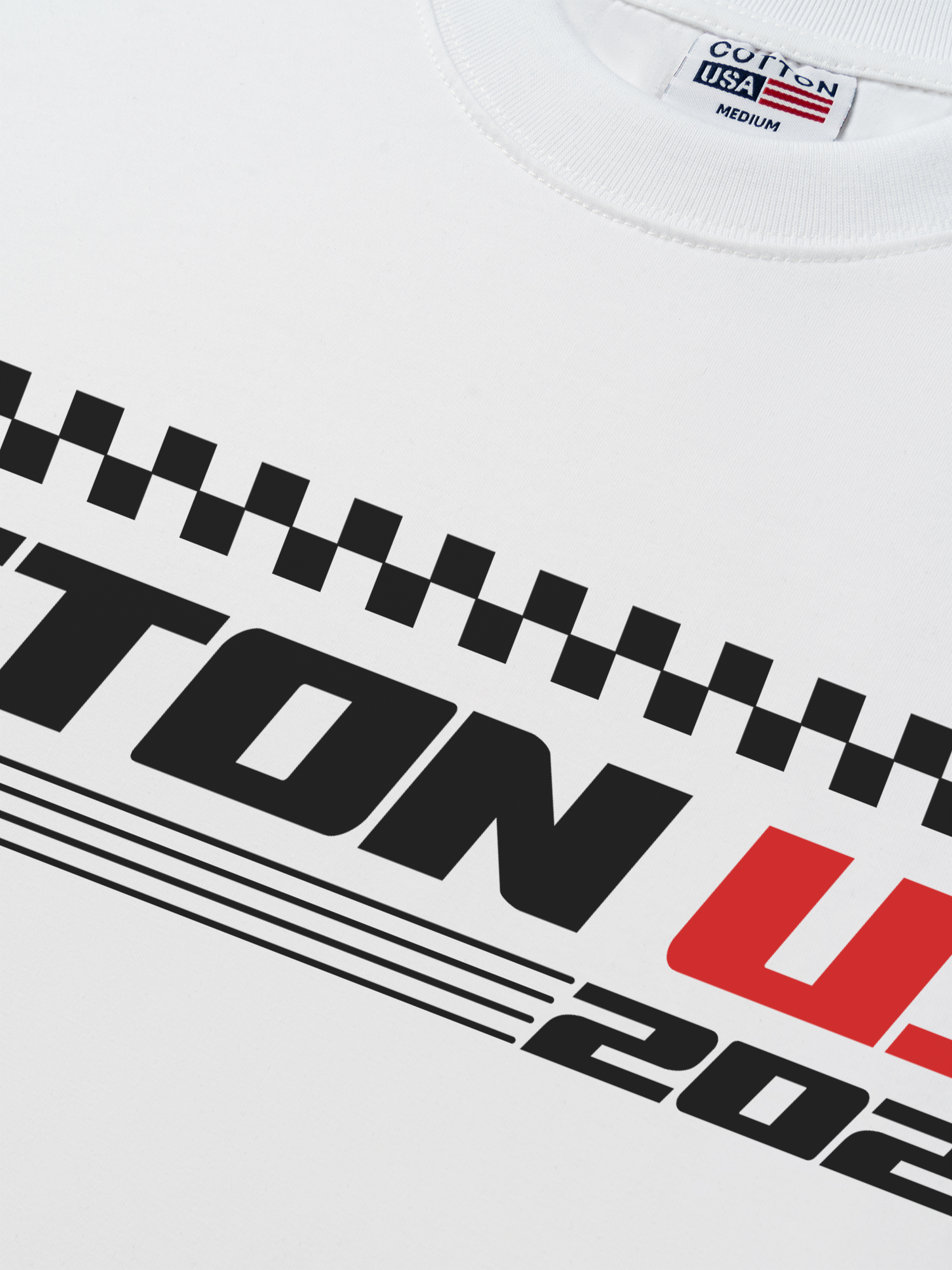 Áo Thun Relaxed Fit USA Target Mode