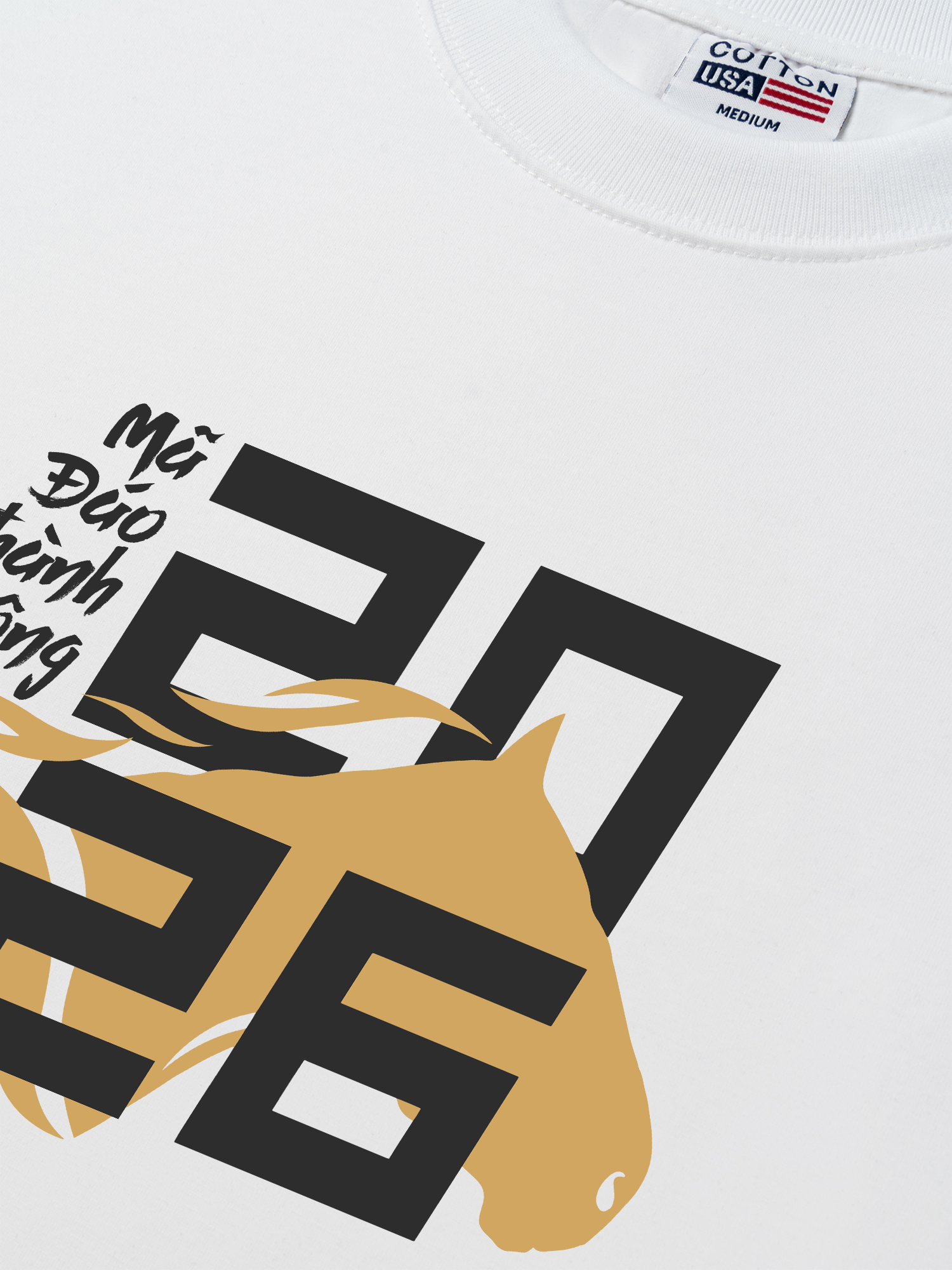 Áo Thun Relaxed Fit Phi Nước Đại