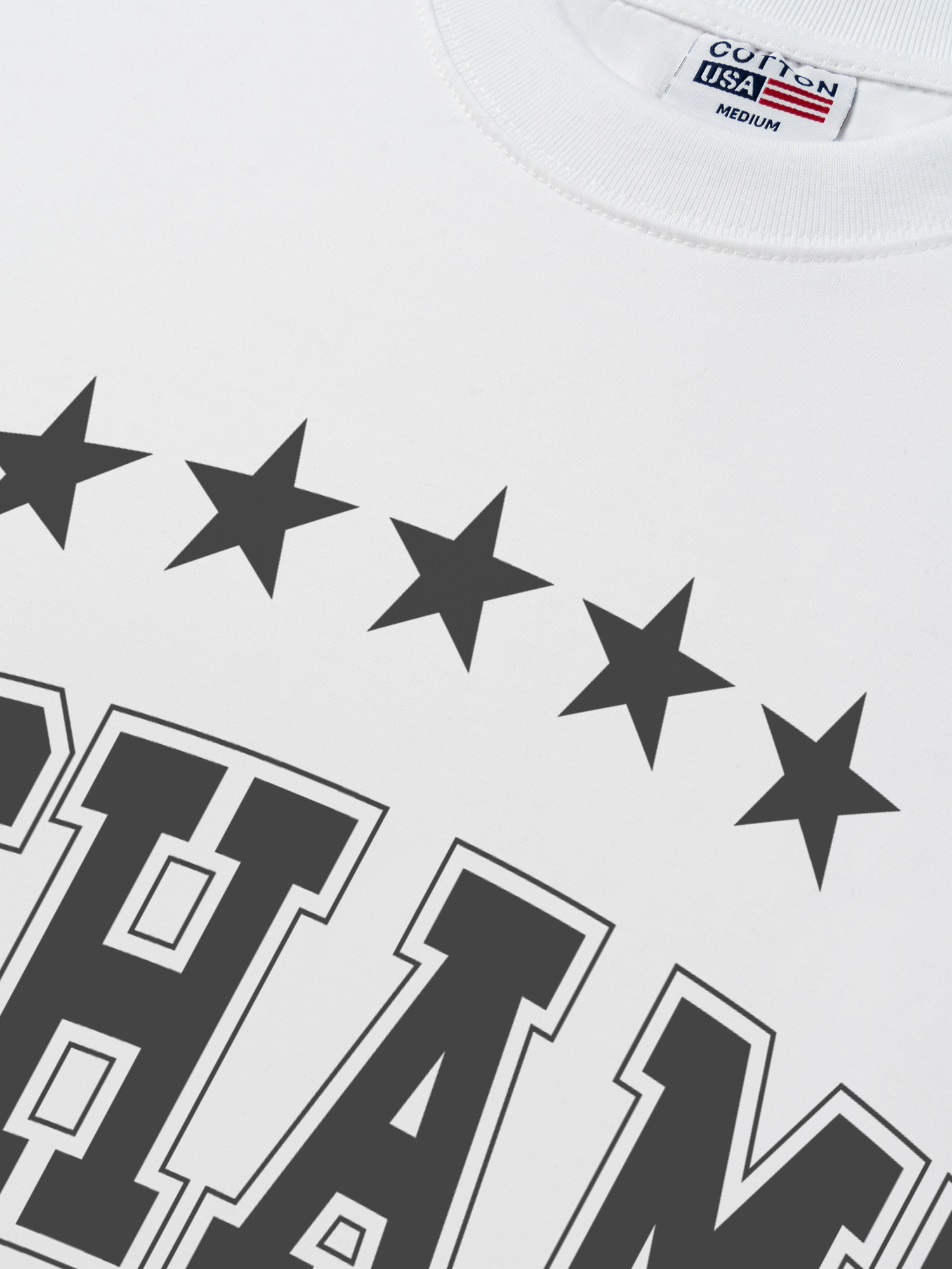 Áo Thun Relaxed Fit Champions Dont Quit